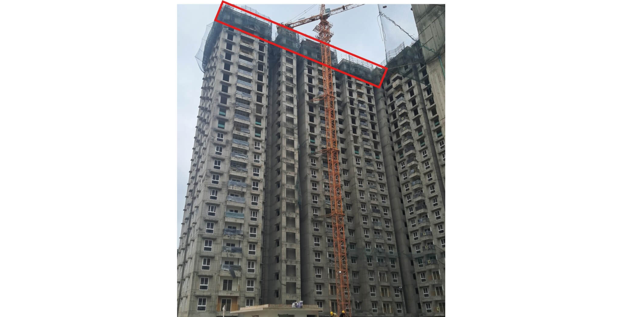  Wing C - Milestone Release - On Casting of terrace slab - Status as on 02.12.2025 - Status Images 12