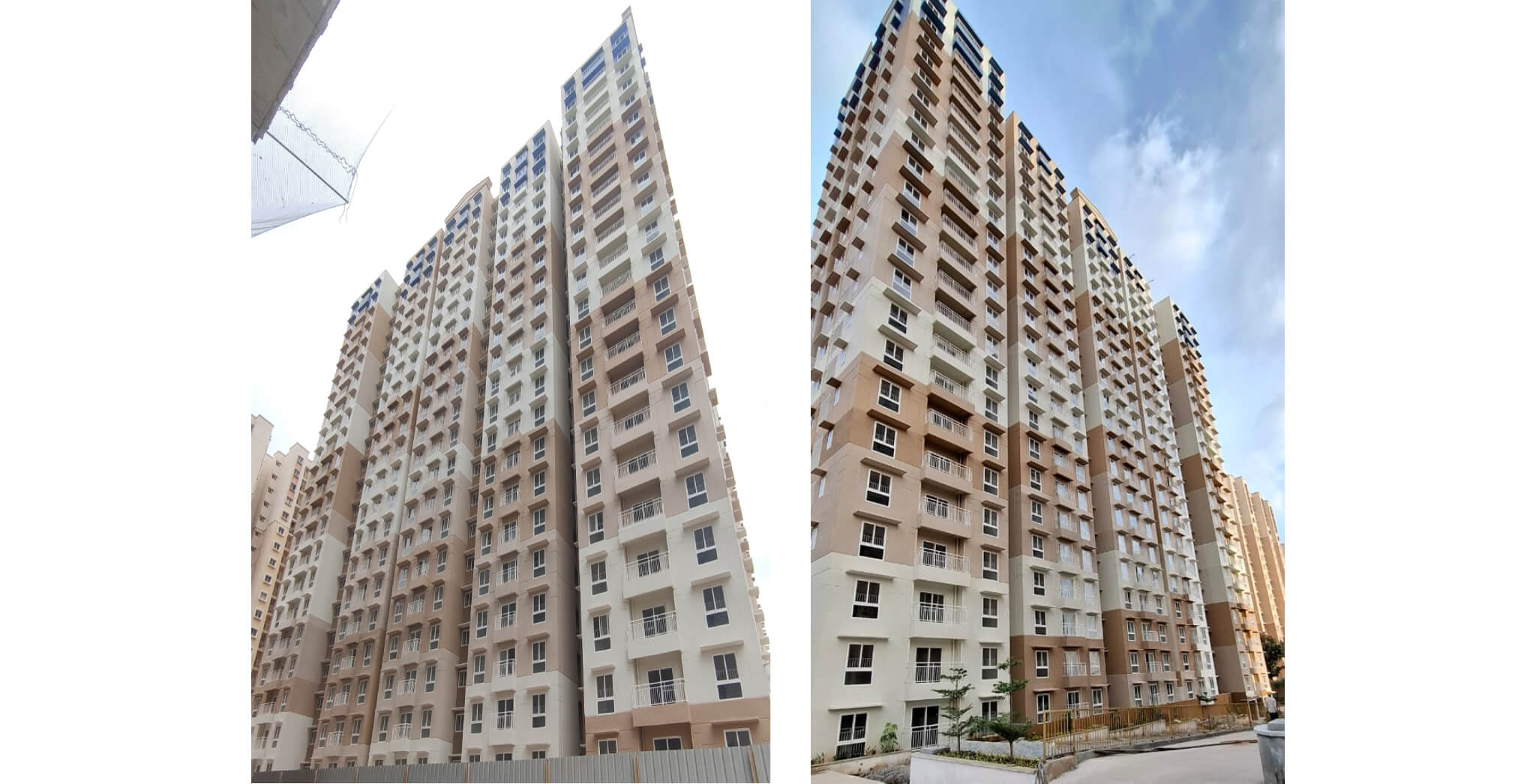  East ,South and West wing External Painting works completed - Status Images 4