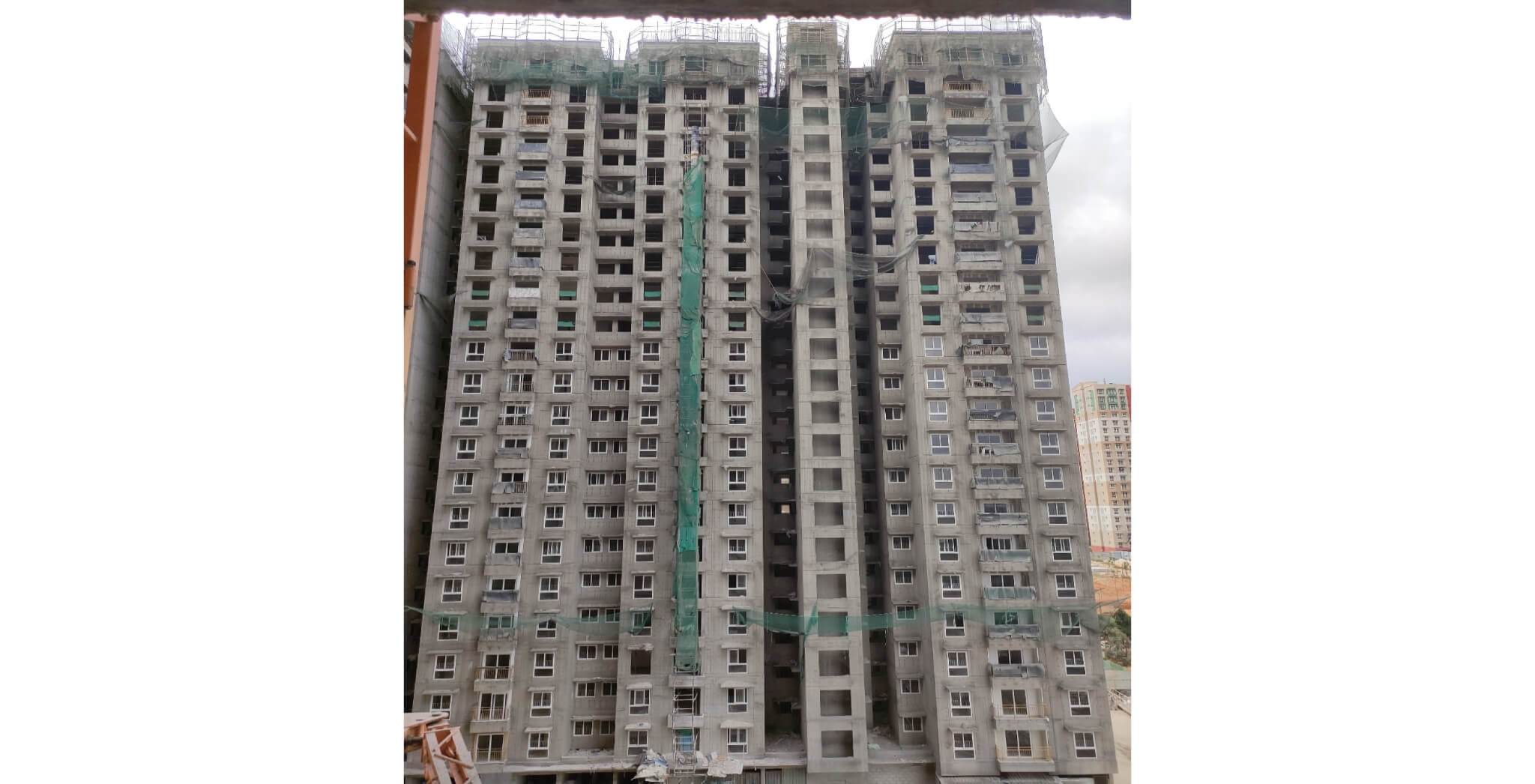  Wing A – Terrace Floor slab completed - Status Images 1