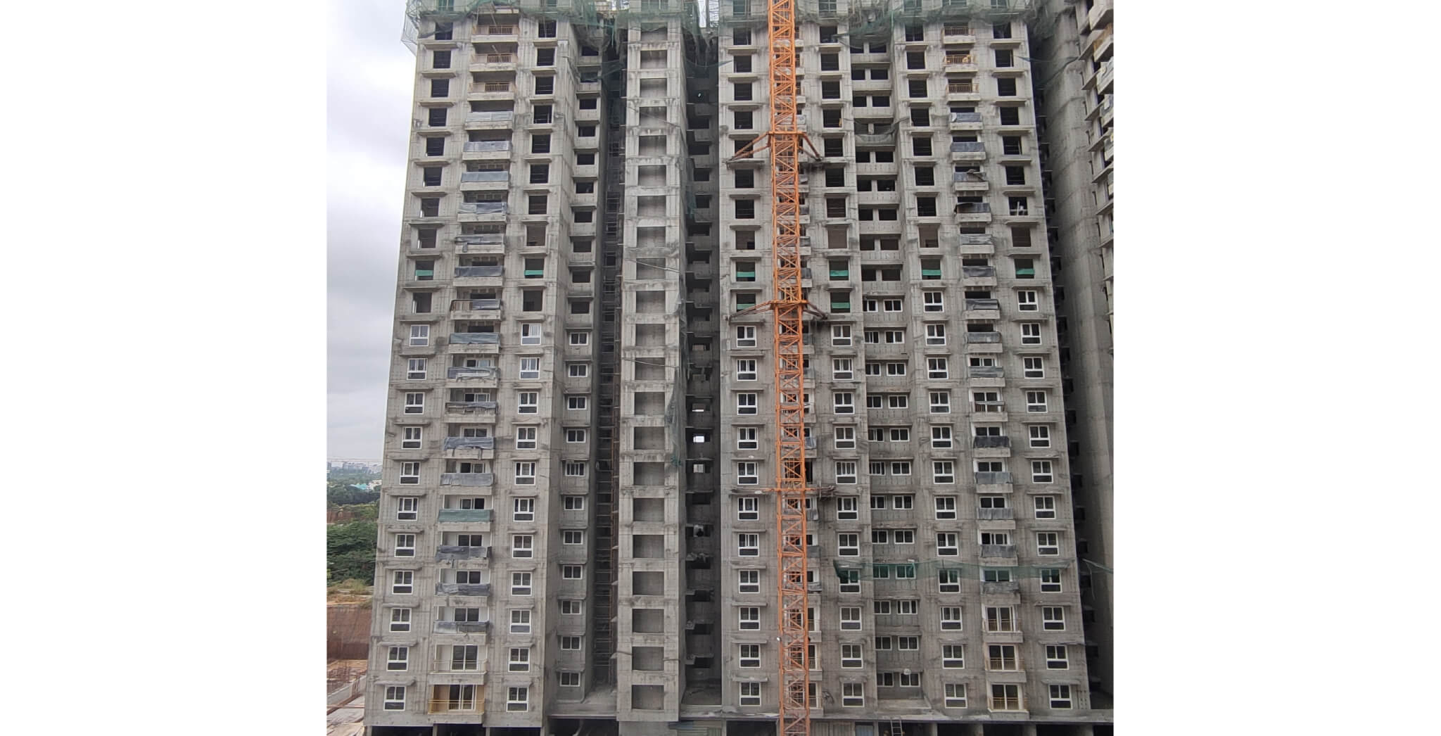  Wing C - Terrace Floor slab completed - Status Images 3