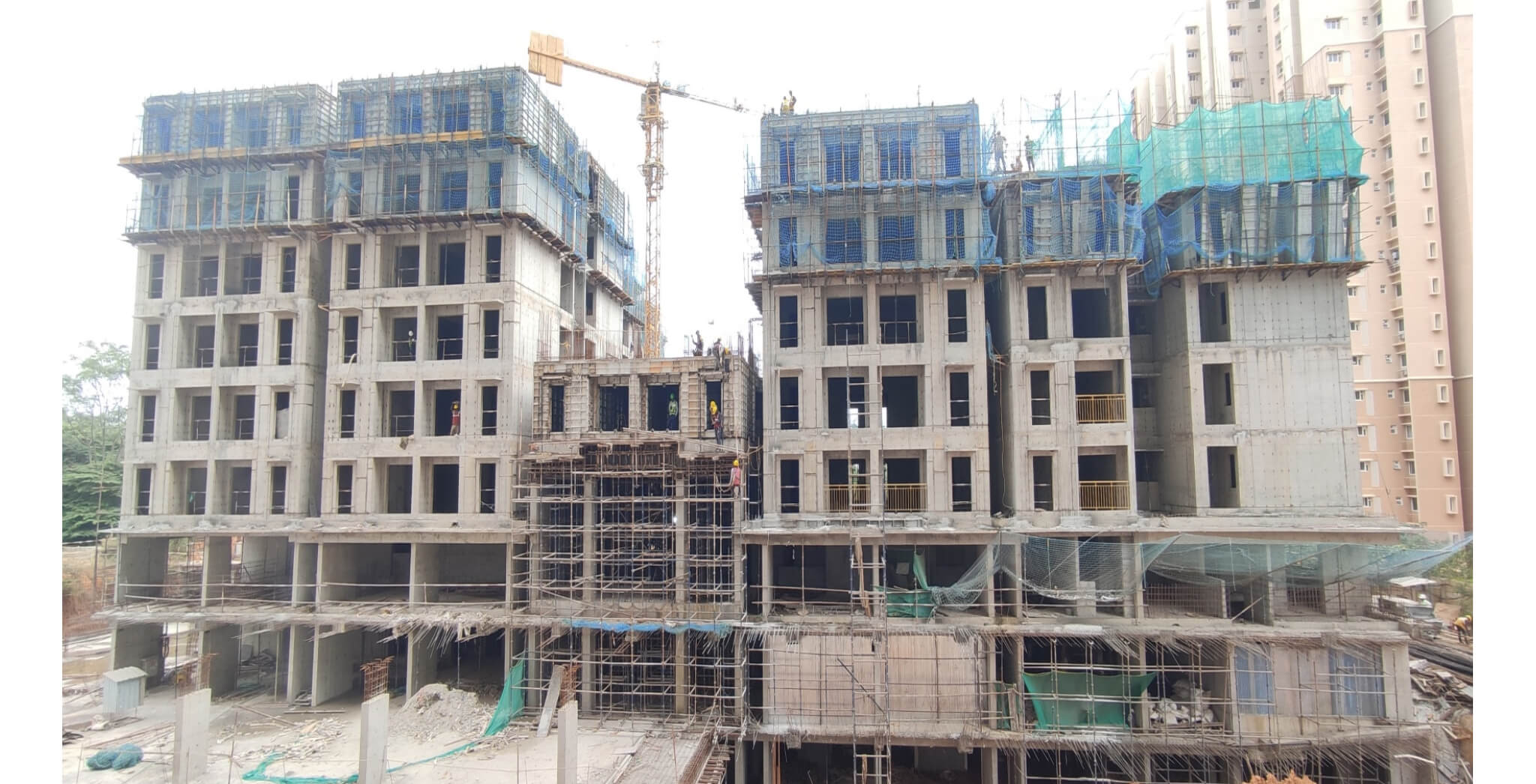  Wing B – 3rd ,5th & 6th floor slab shuttering WIP - Status Images 2