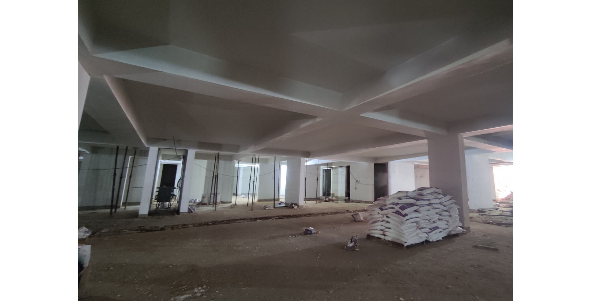  Lower basement painting works has begun - Status Images 6