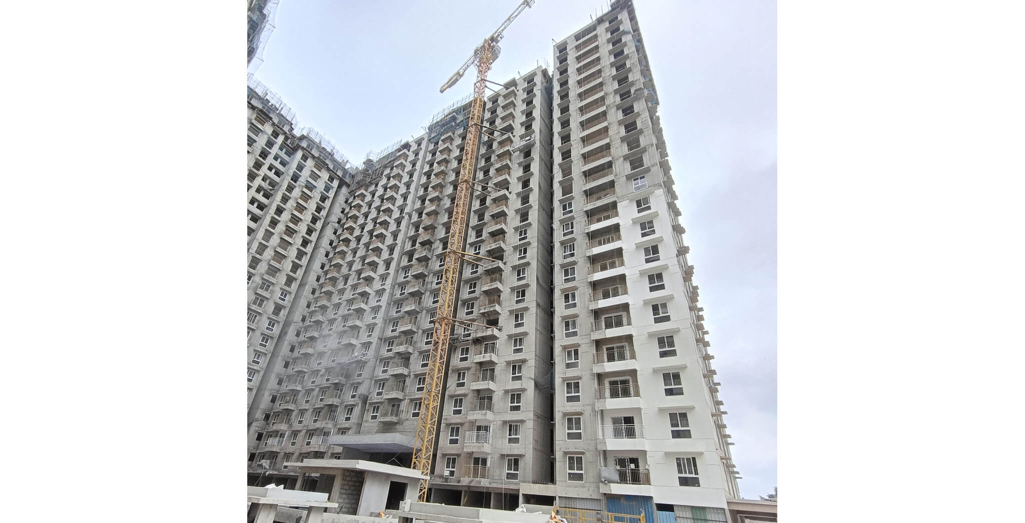  Wing C - Above terrace work | Over Head Tank and waterproofing WIP - Status Images 2