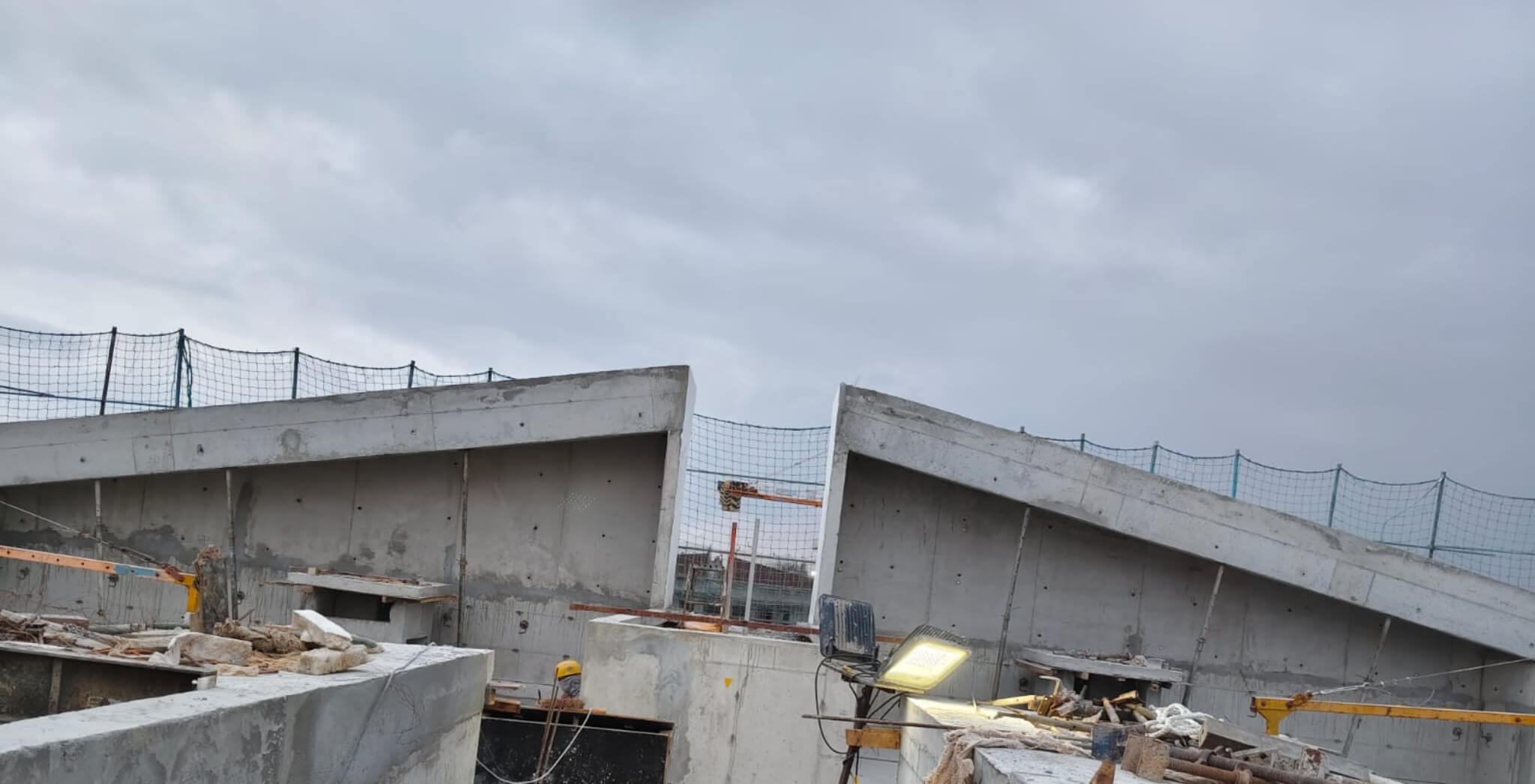  Above terrace structural work in progress - Status Images 11