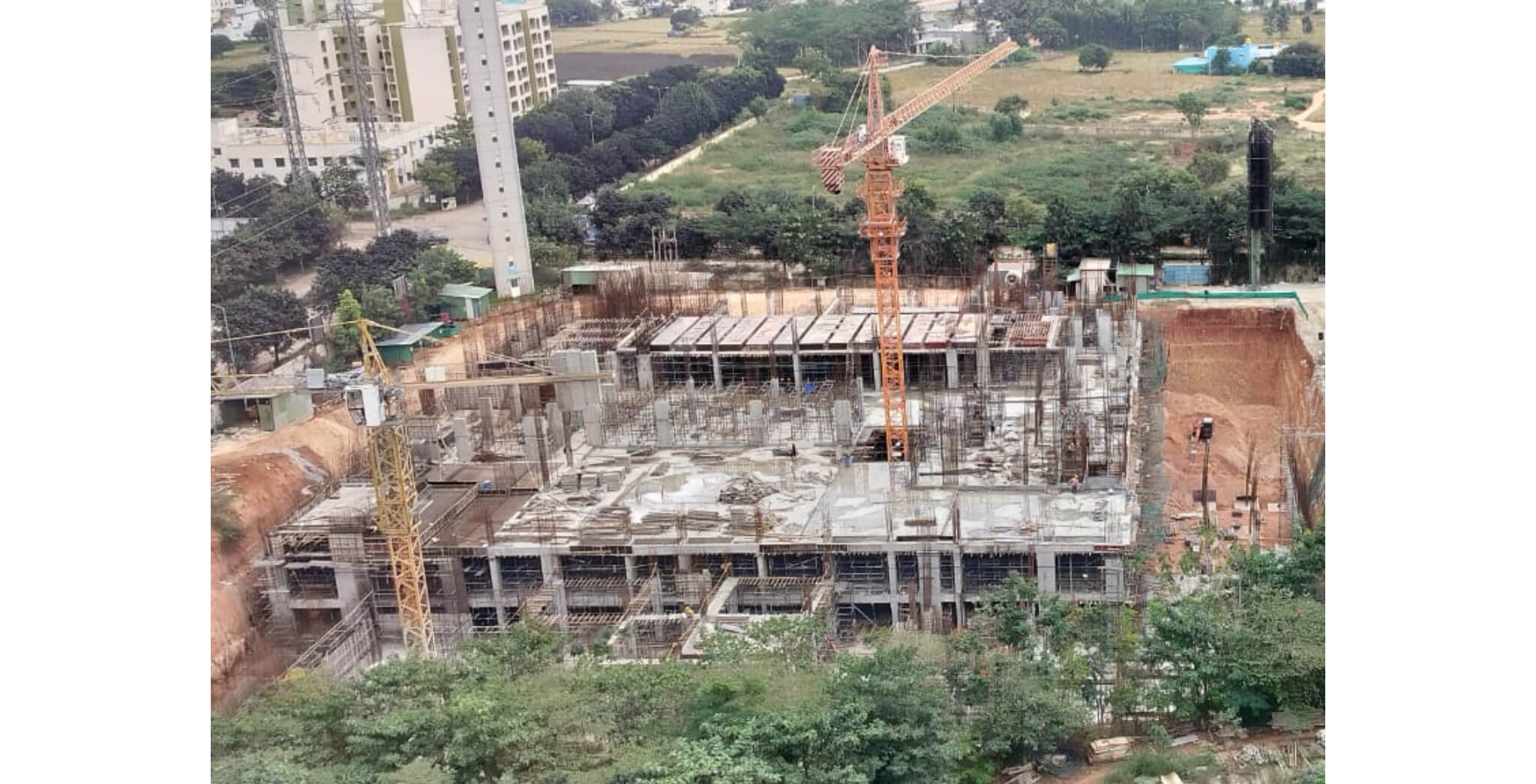  Mass excavation and Tower area Raft | Nearing Completion - Status Images 0