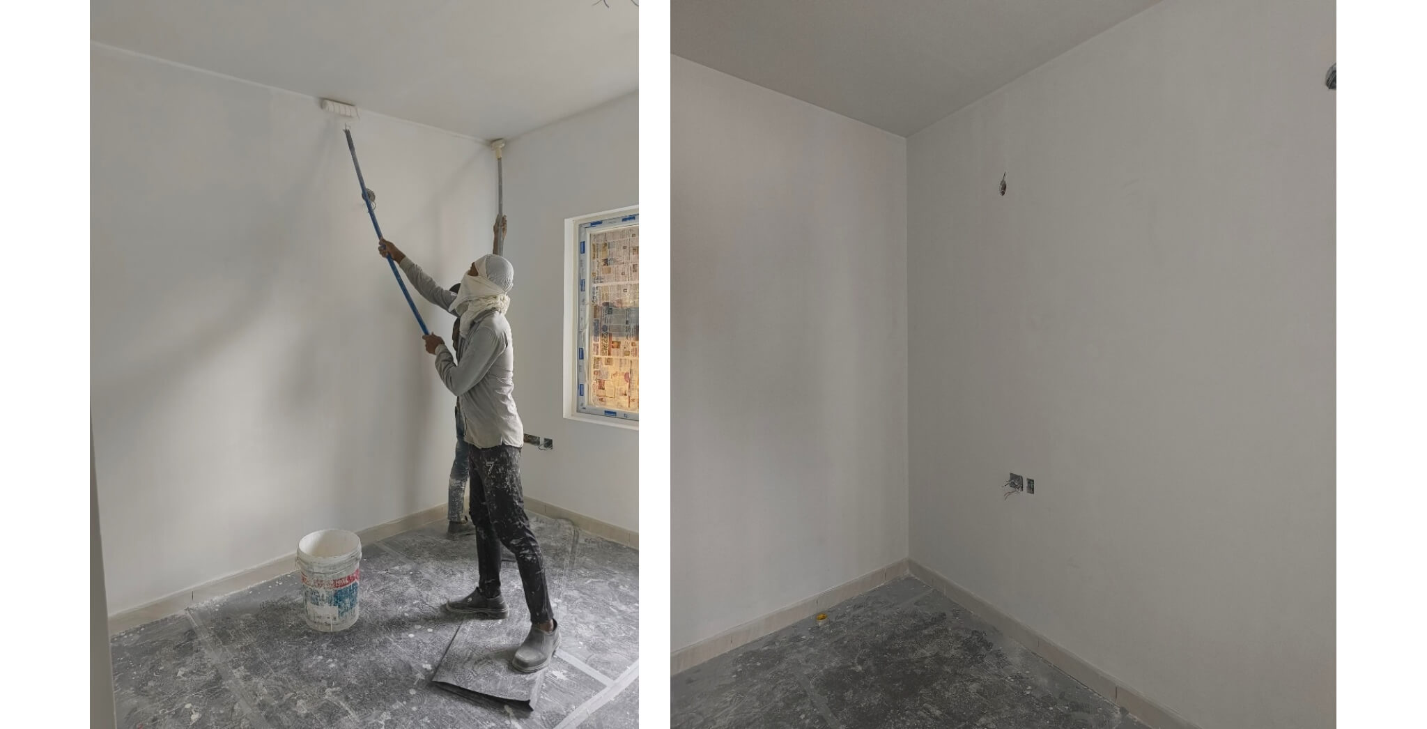 Nov 2025 - L,K& J Block Internal Painting Work in progress Nov 2025 - L,K& J Block Internal Painting Work in progress