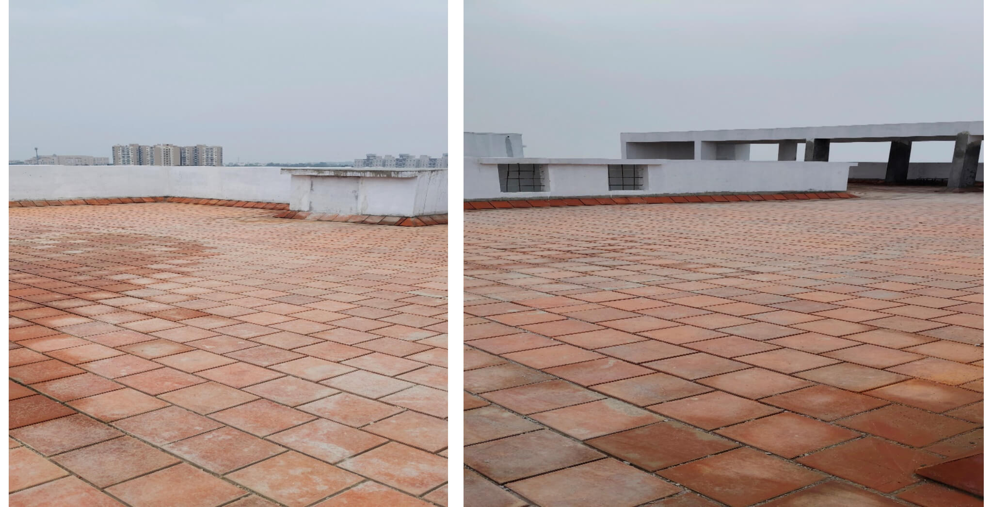 Dec 2025 - Brigade Orchards Fairmont Tower A and B Above terrace activities, Waterproofing completed, Flooring completed, Terrace painting completed Dec 2025 - Brigade Orchards Fairmont Tower A and B Above terrace activities, Waterproofing completed, Flooring completed, Terrace painting completed