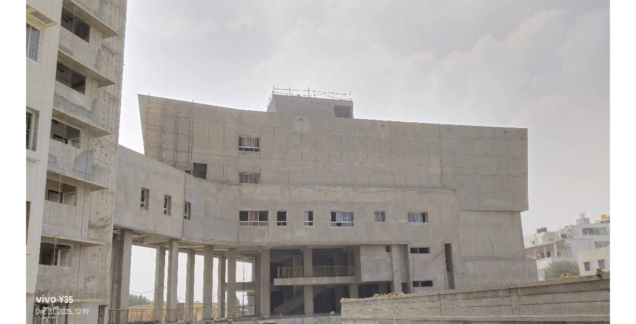 Brigade Valencia: Clubhouse North-West View - Dec 2025