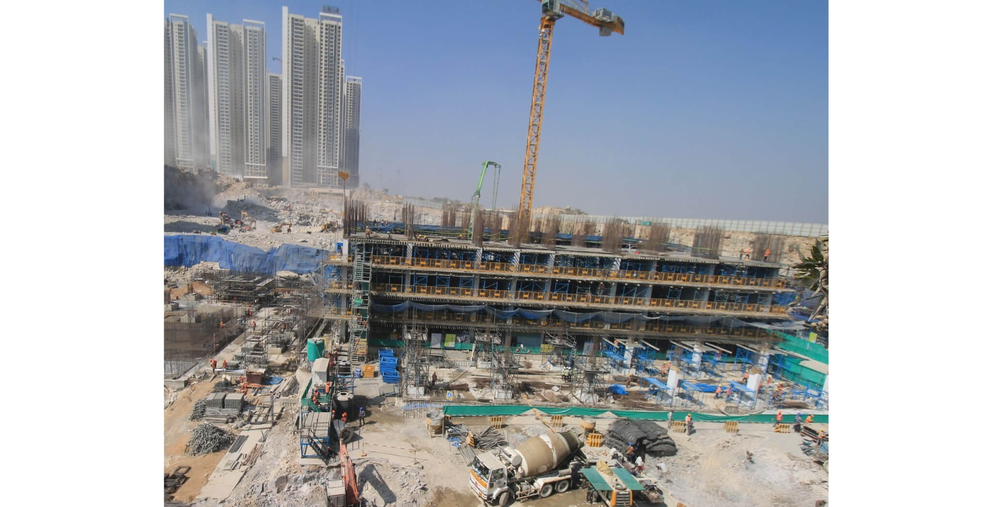 Tower B - Milestone Release - On Completion of basement 4 Floor Slab - Status as on 05th - Jan 2026