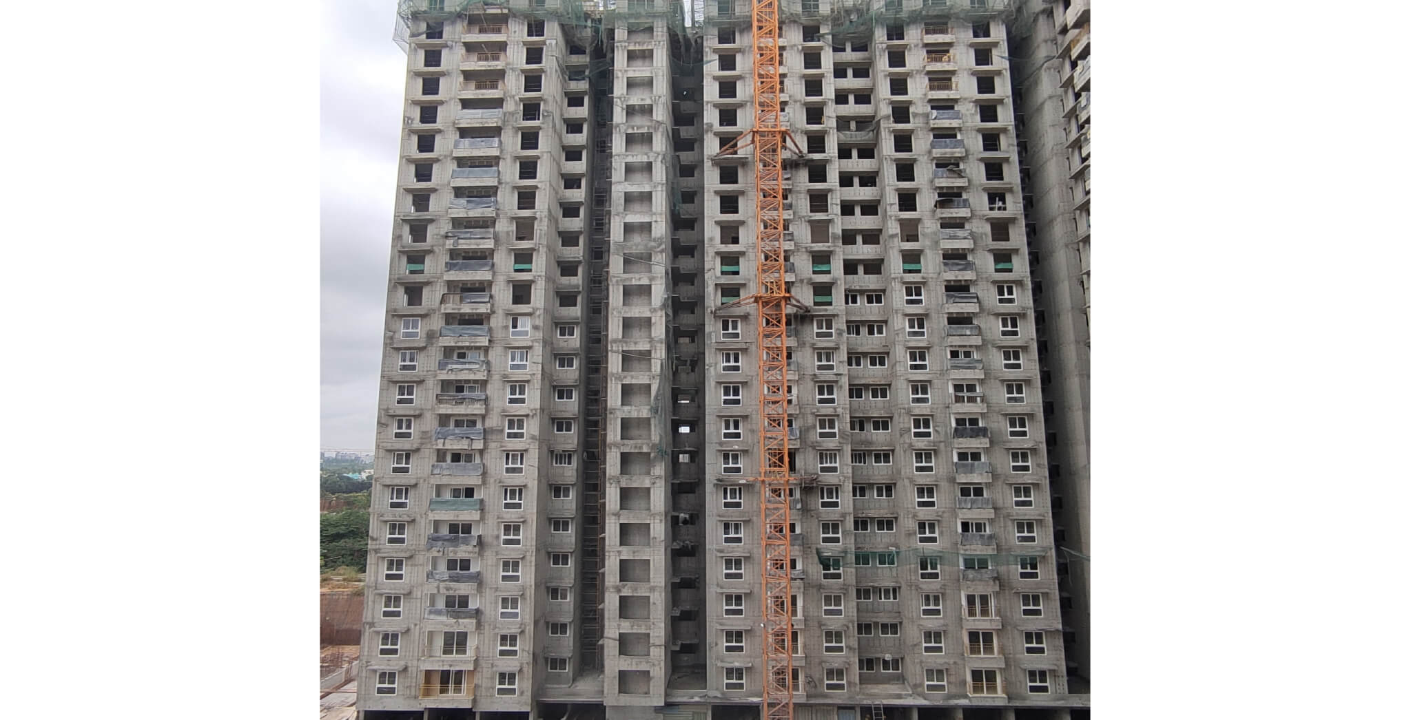  Wing C - Terrace Floor slab completed - Status Images 3