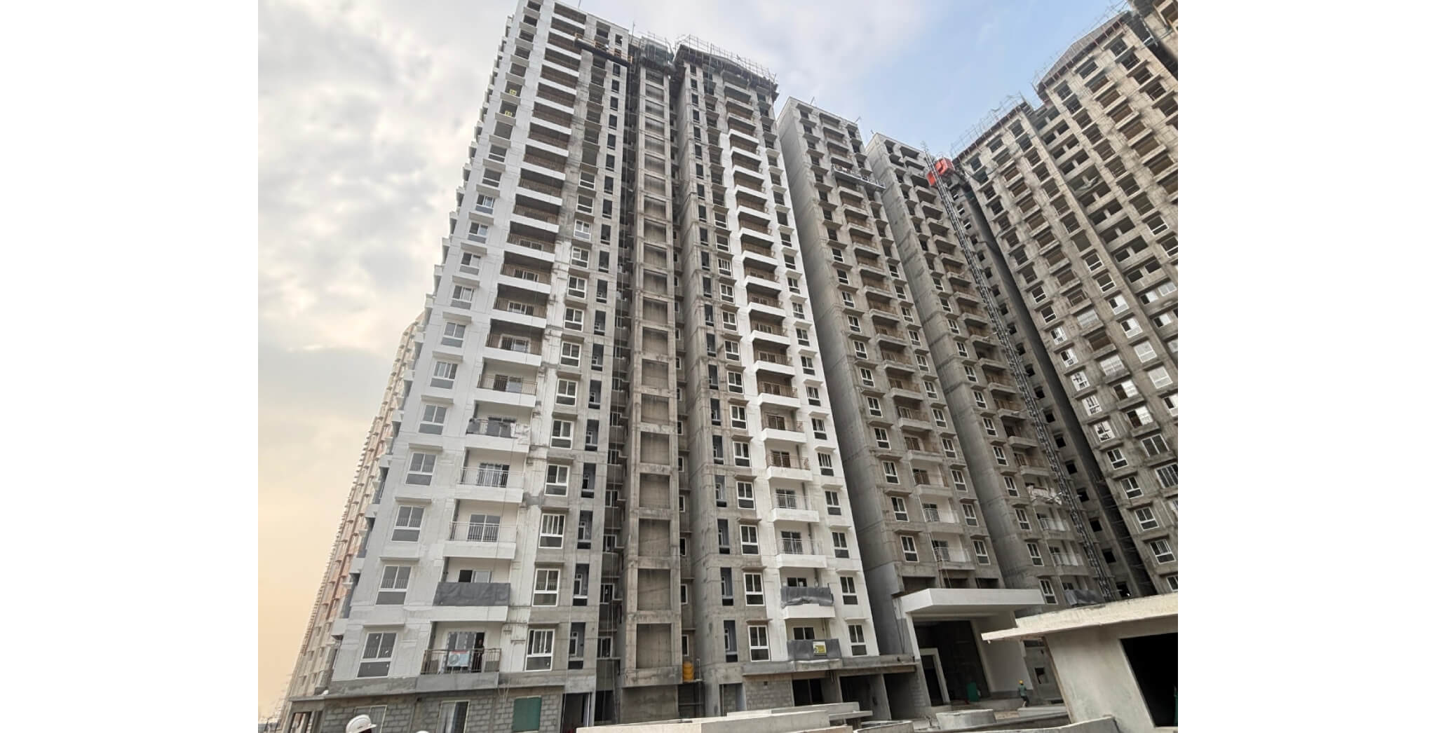  Wing A - Above Terrace - Waterproofing, OHT, Service Shaft work in progress - Status Images 0