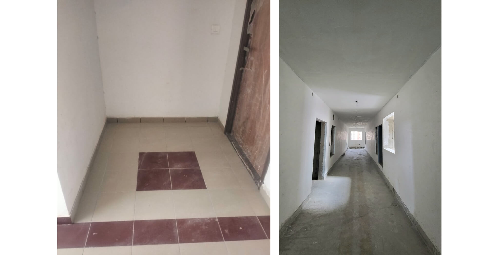  Corridor Tiling & painting work in progress - Status Images 11