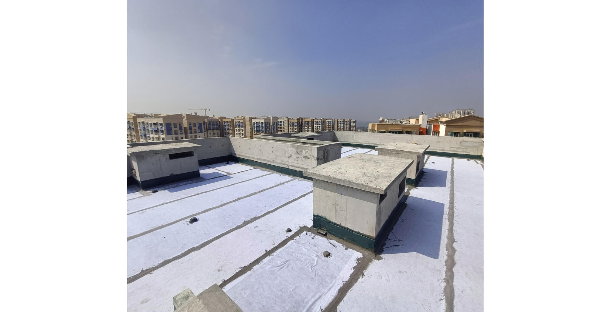  Terrace waterproofing work in progress - Status Images 14