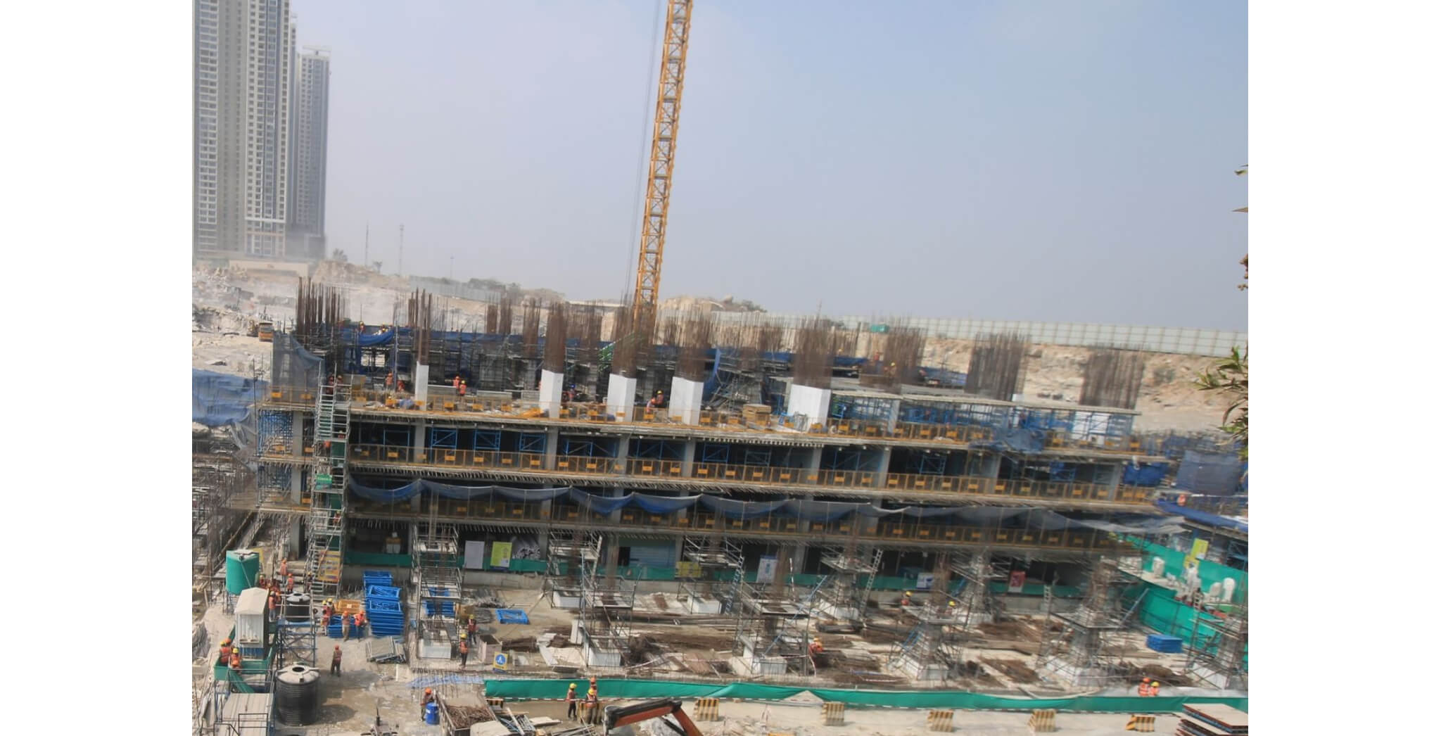 Residential Tower – B – Structure : B3 & B2 Level Slab in Progress - Dec 2025