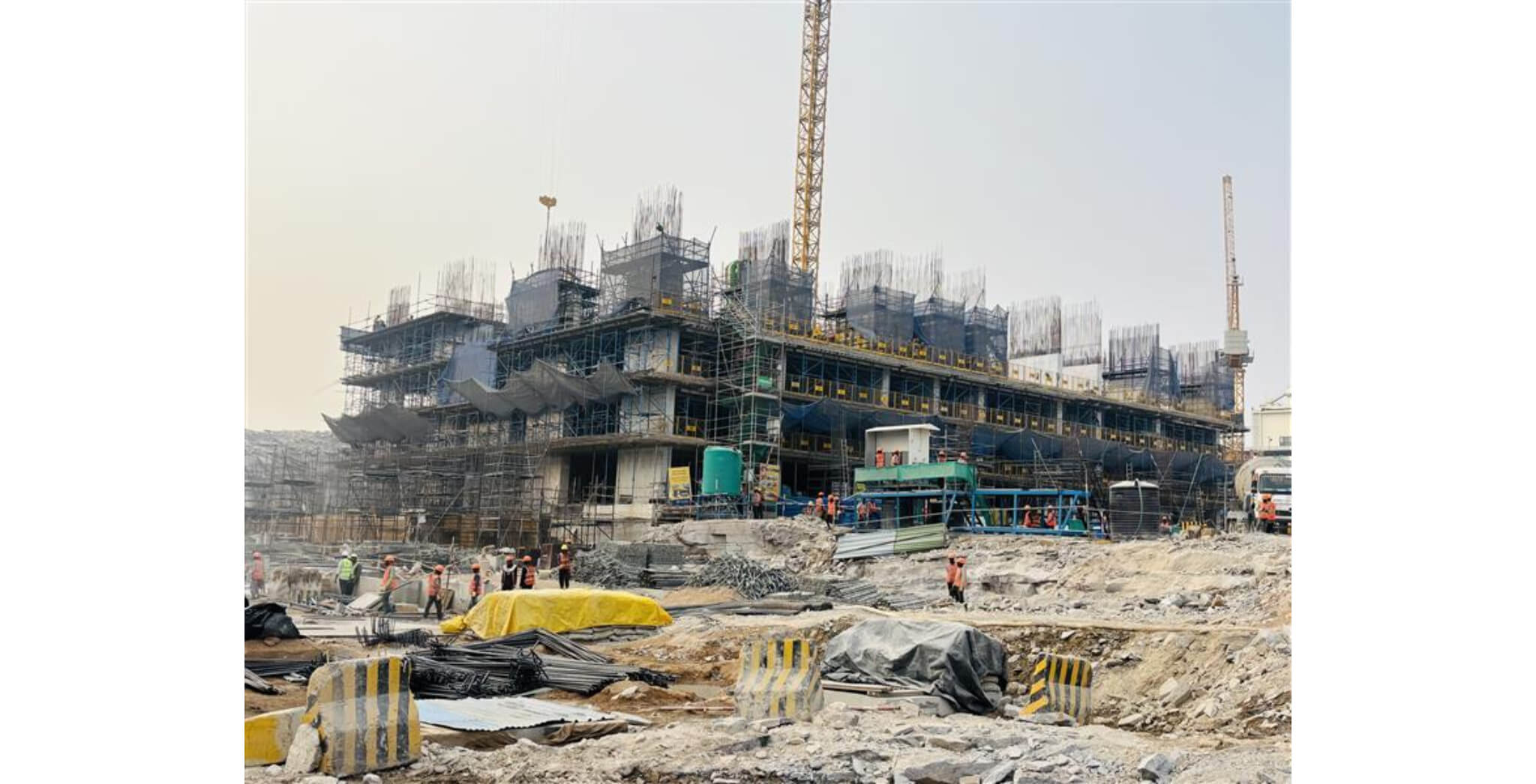 Residential Tower – B – Structure : B3 & B2 Level Slab in Progress - Dec 2025