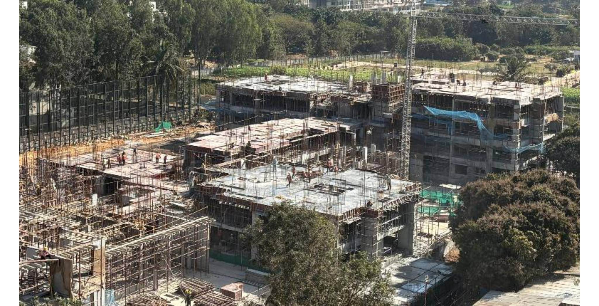 Jan 2026 - Brigade Orchards Ebony Tower C and D: 2nd Floor and 3rd Floor Slab work in progress