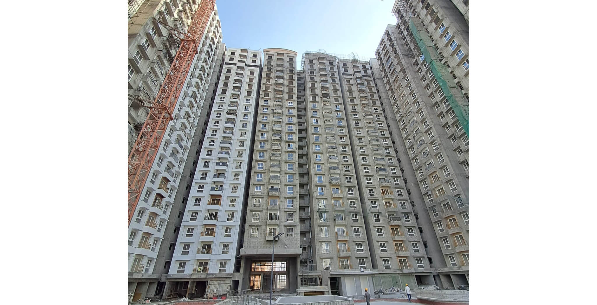  Wing B – Terrace Floor slab completed - Status Images 15