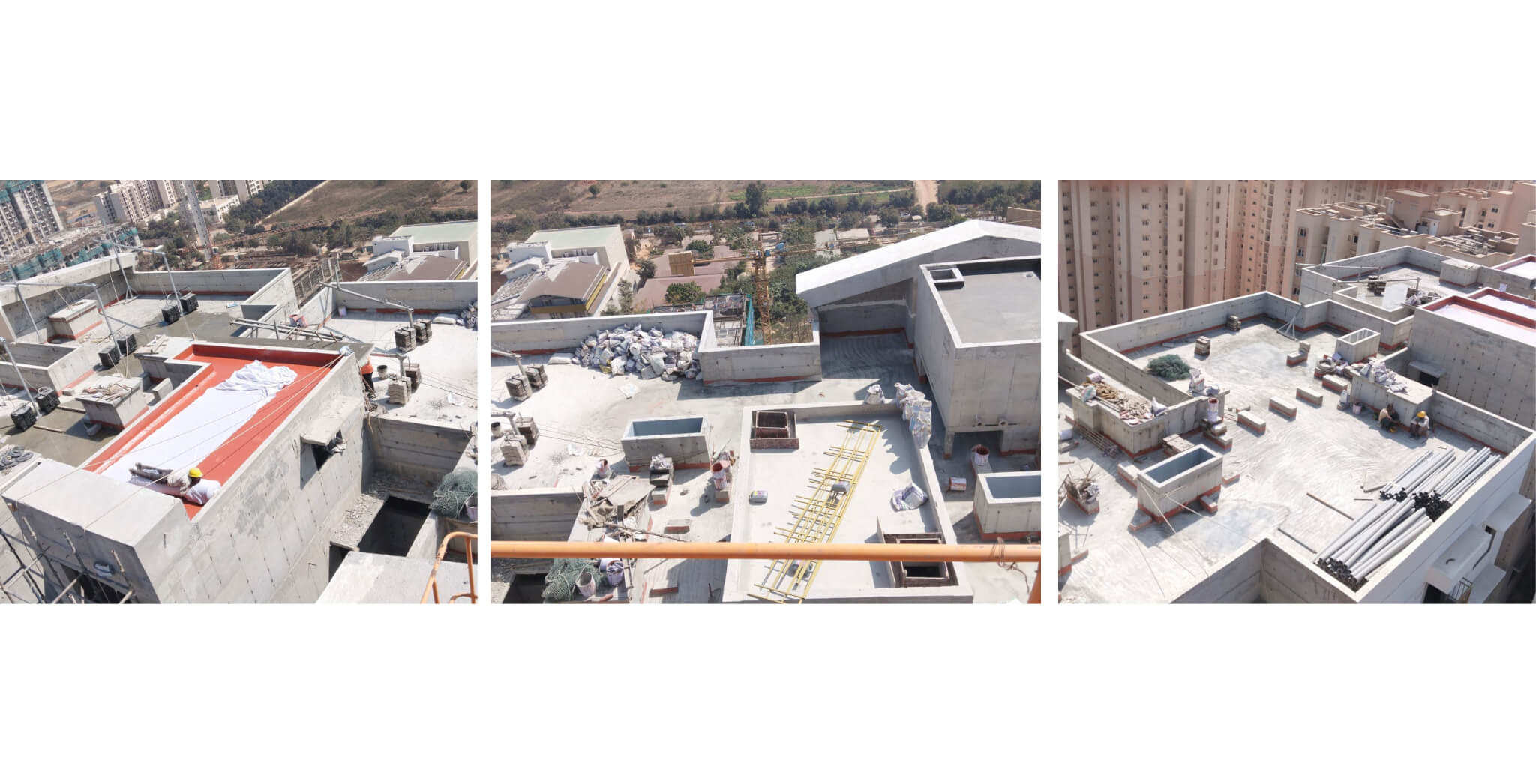  Terrace waterproofing and finishing WIP - Status Images 17