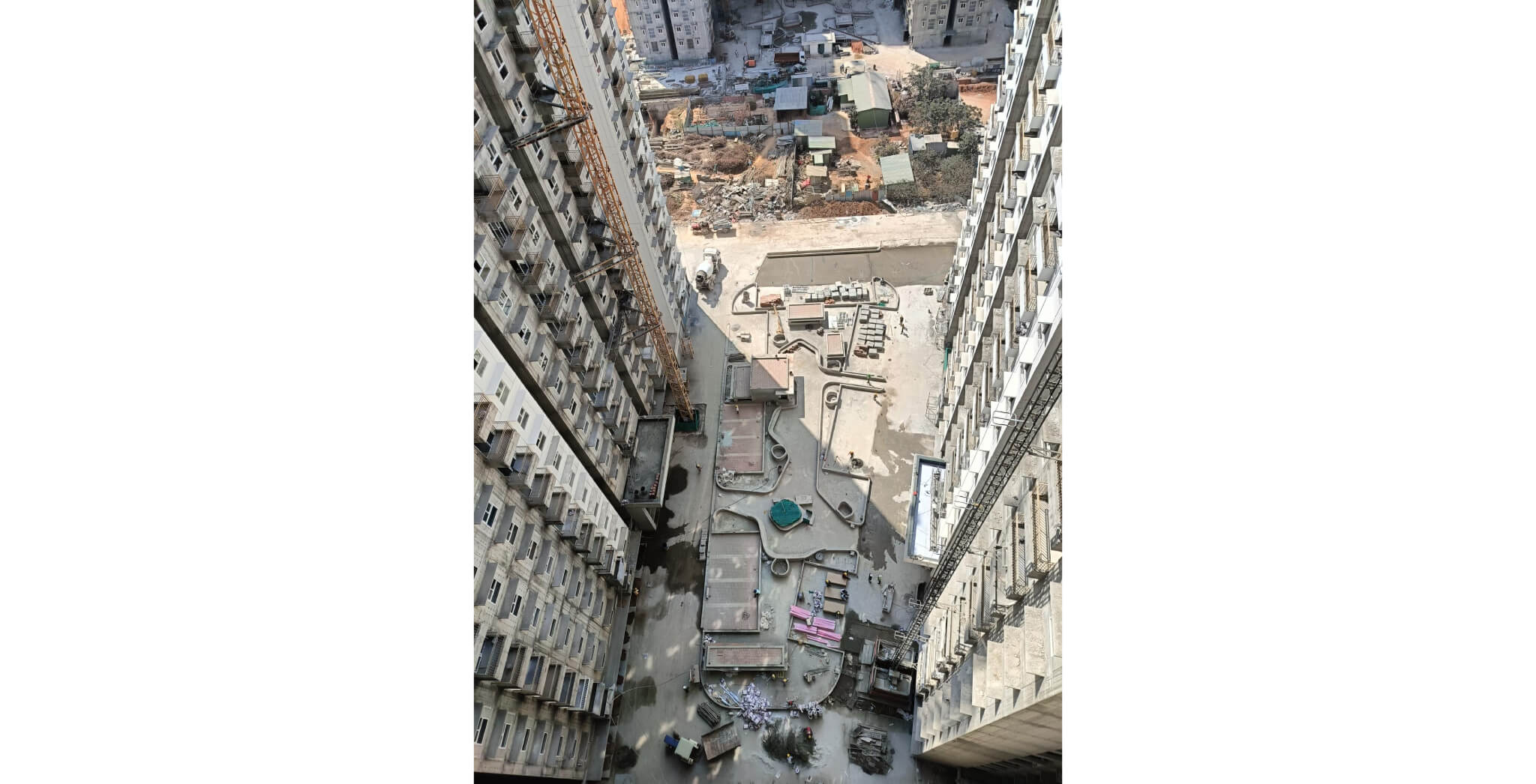  Podium waterproofing work in progress - Status Images 24