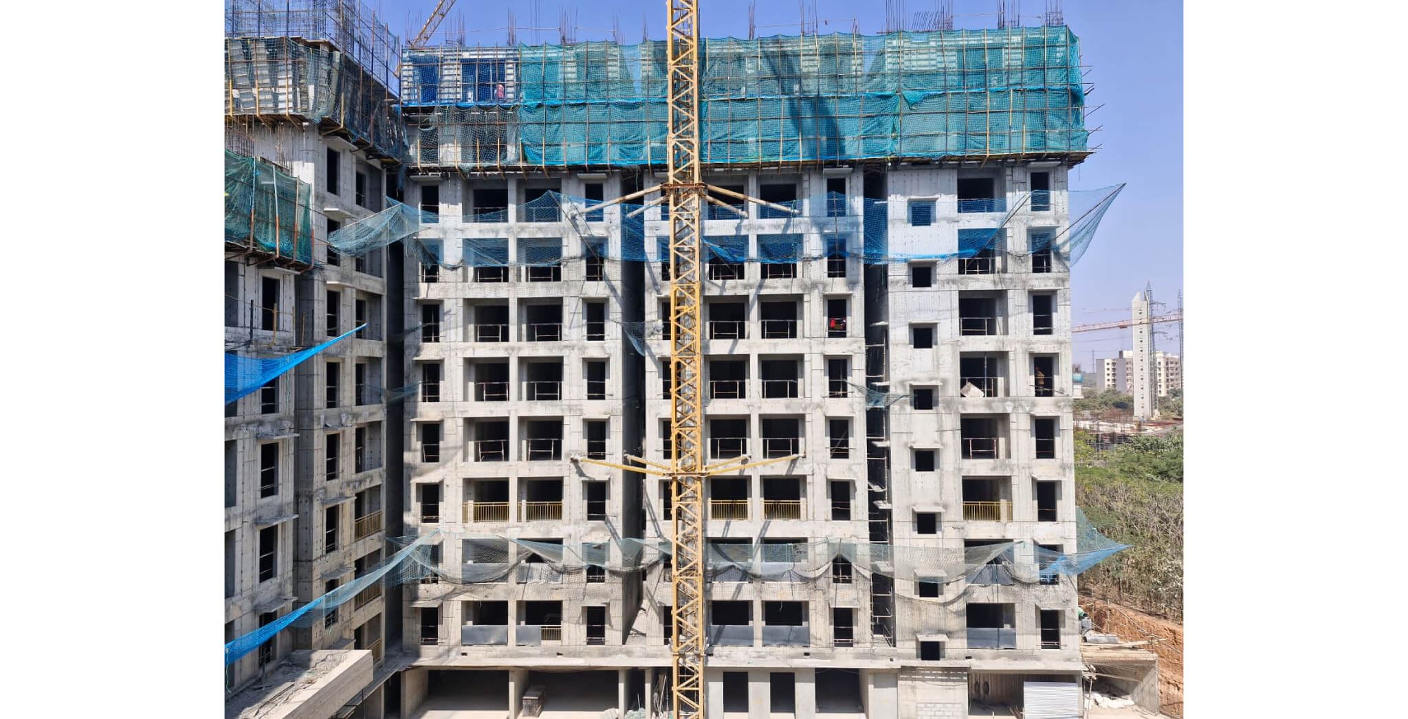  Wing A - 11th floor slab shuttering in progress - Status Images 11