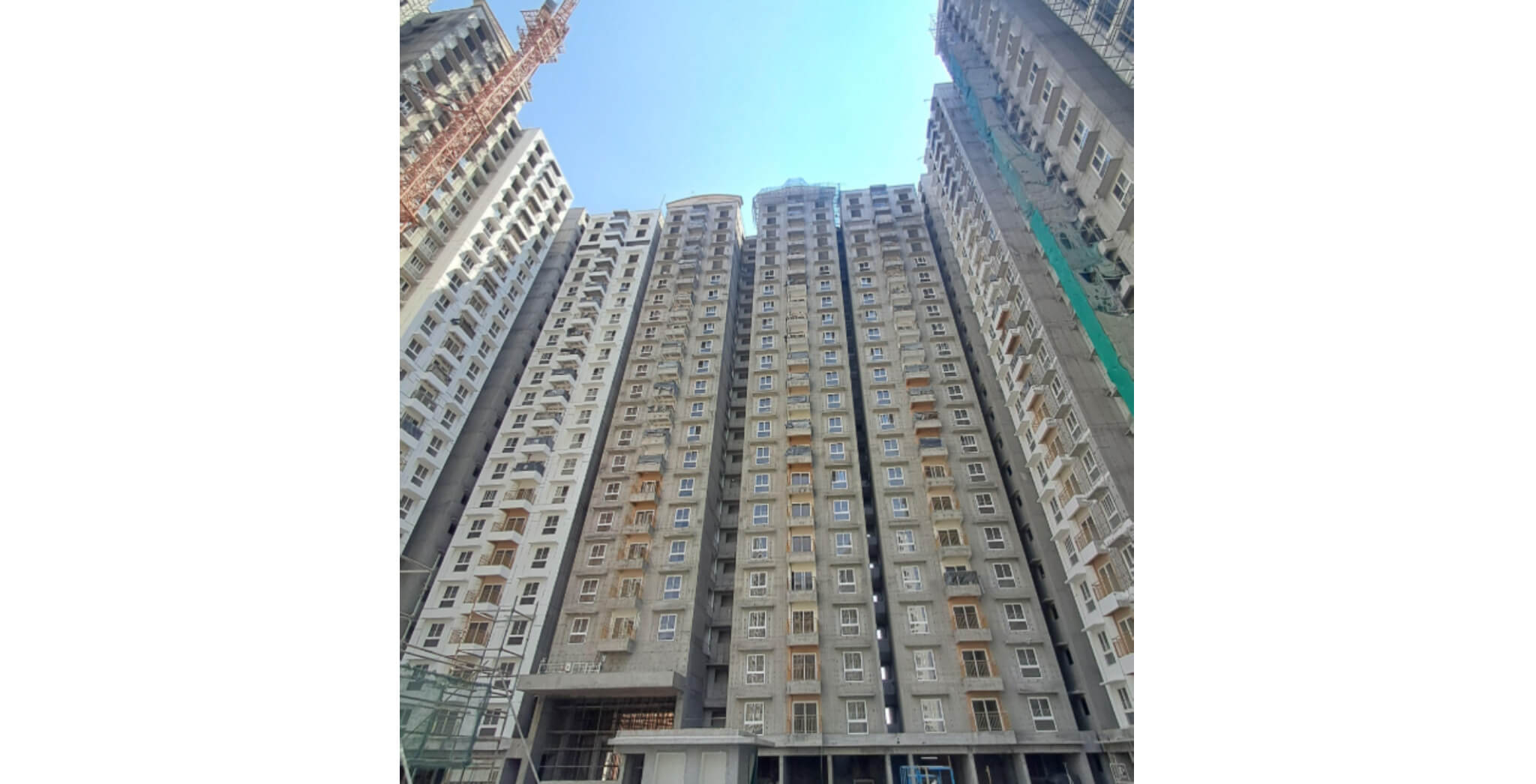  Wing B - Terrace Floor slab completed - Status Images 1