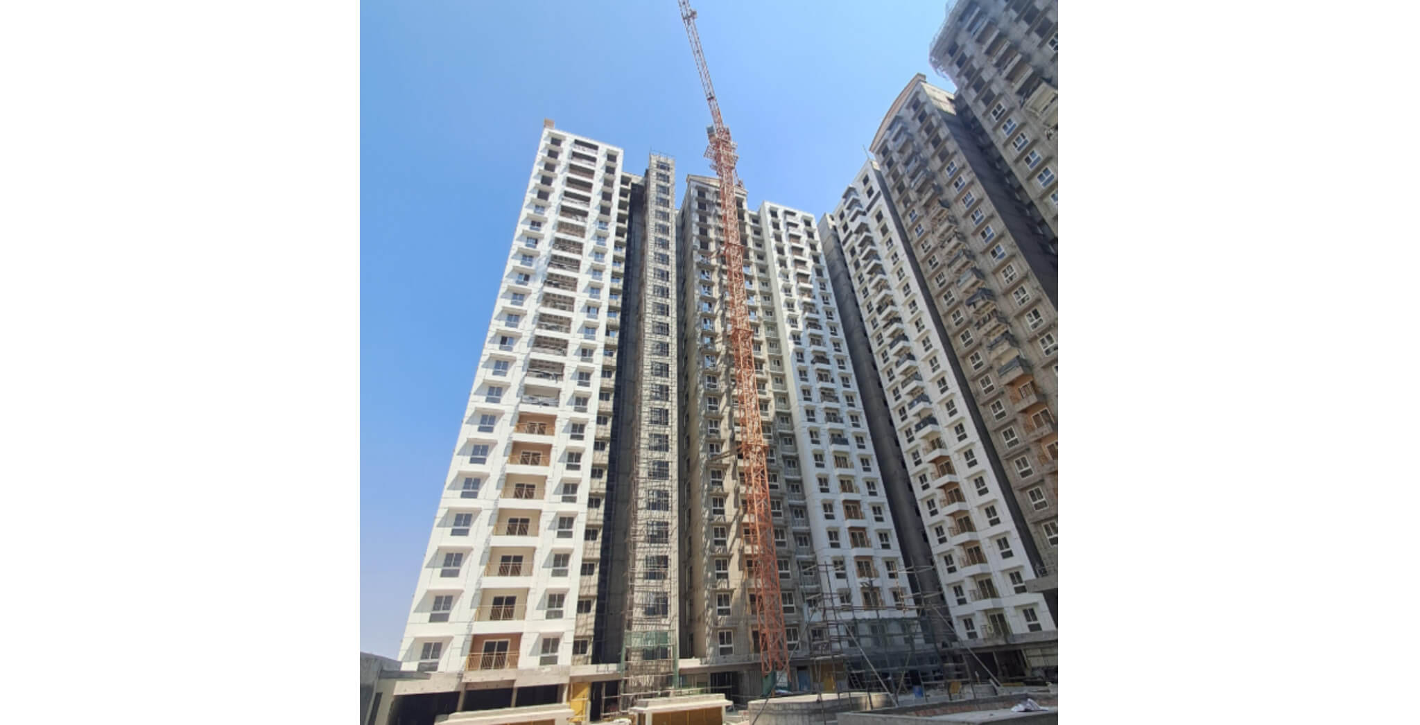  Wing C - Terrace Floor slab completed - Status Images 2