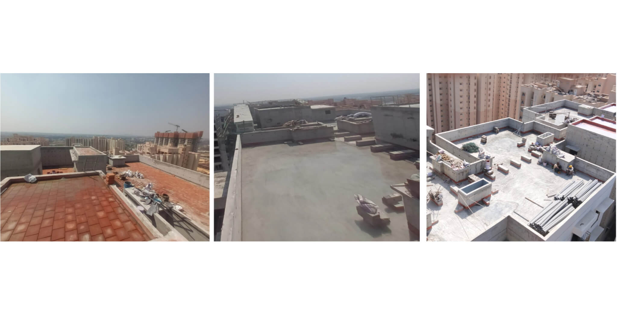  Terrace waterproofing and Terrace Tiling WIP - Status Images 3