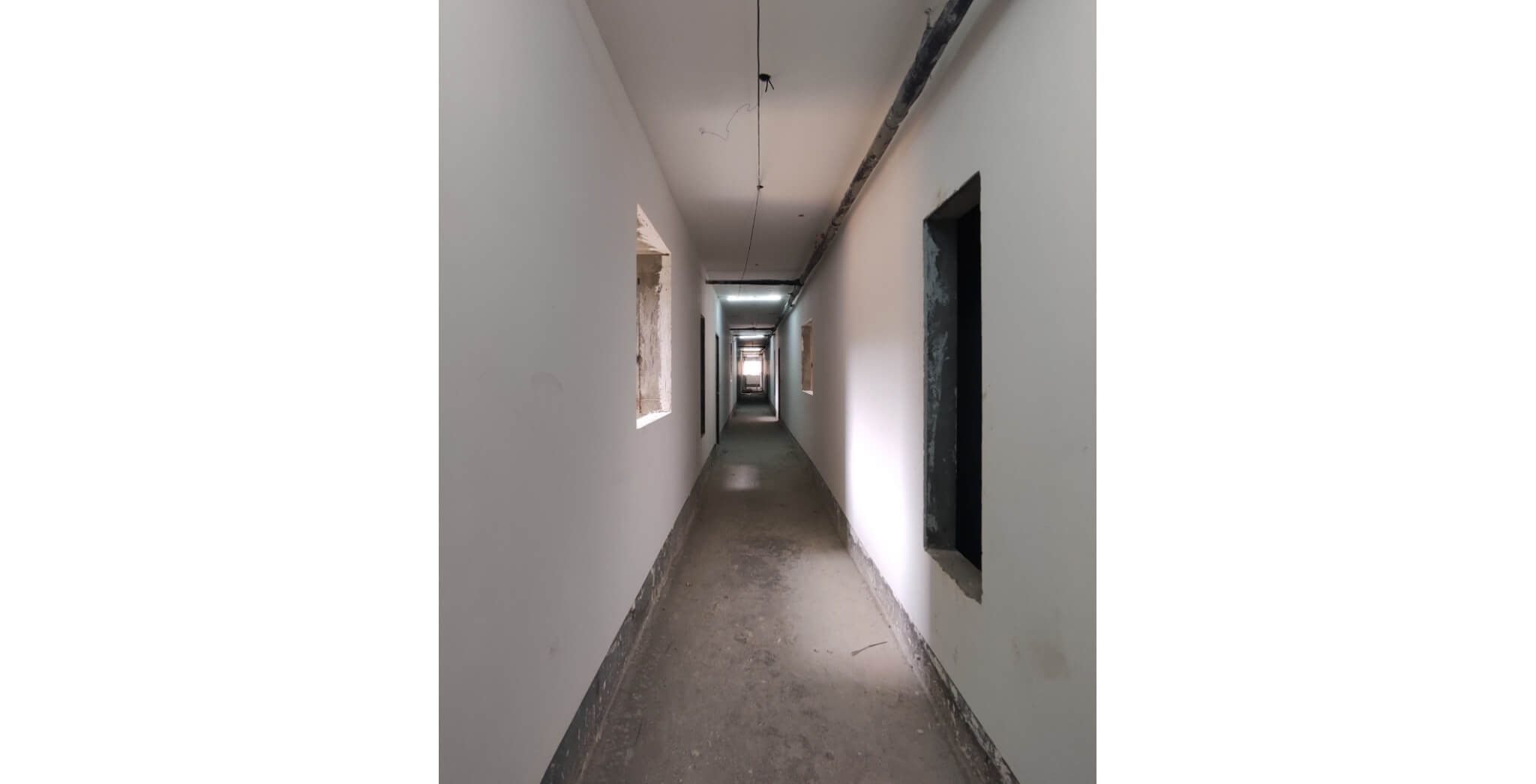  Corridor Gypsum Painting works in progress - Status Images 9