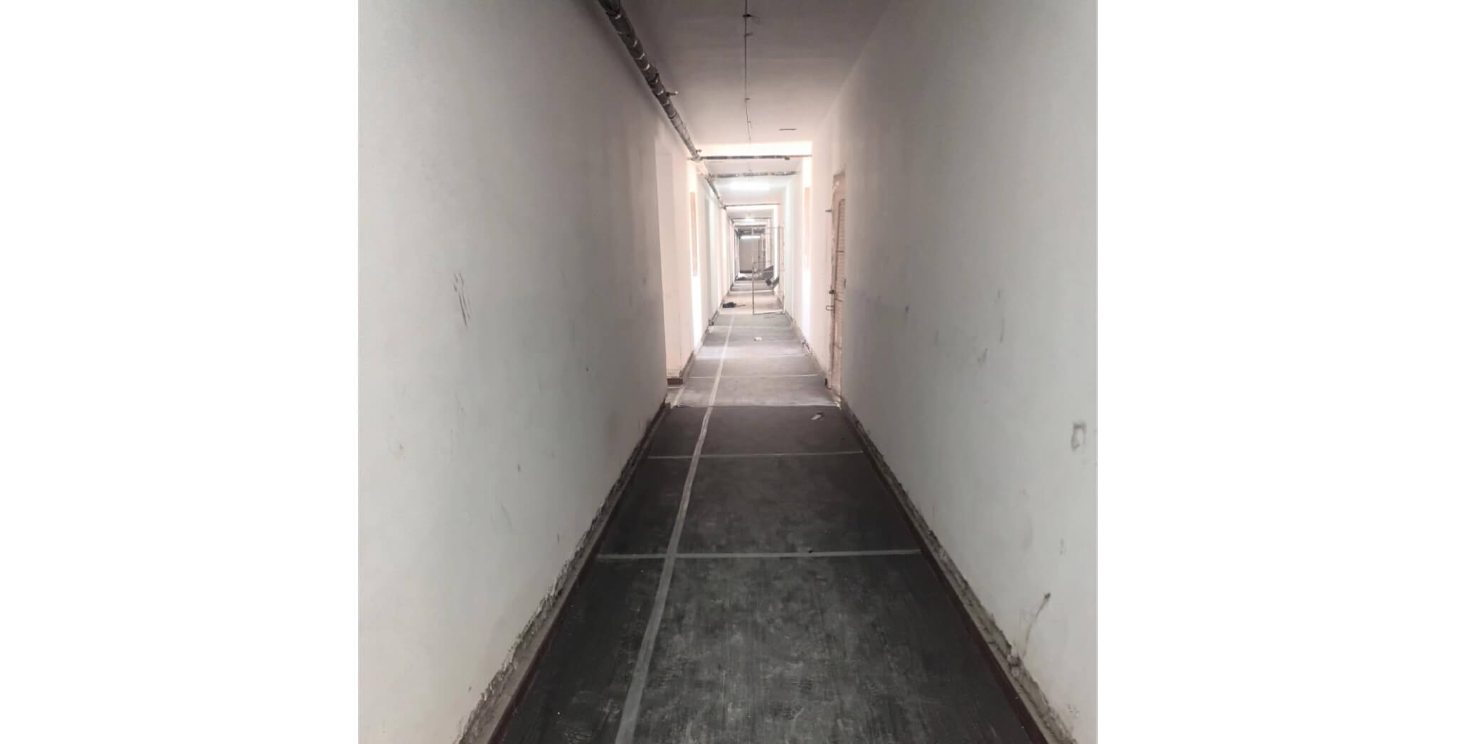  Corridor Area Tiling works work in progress - Status Images 10