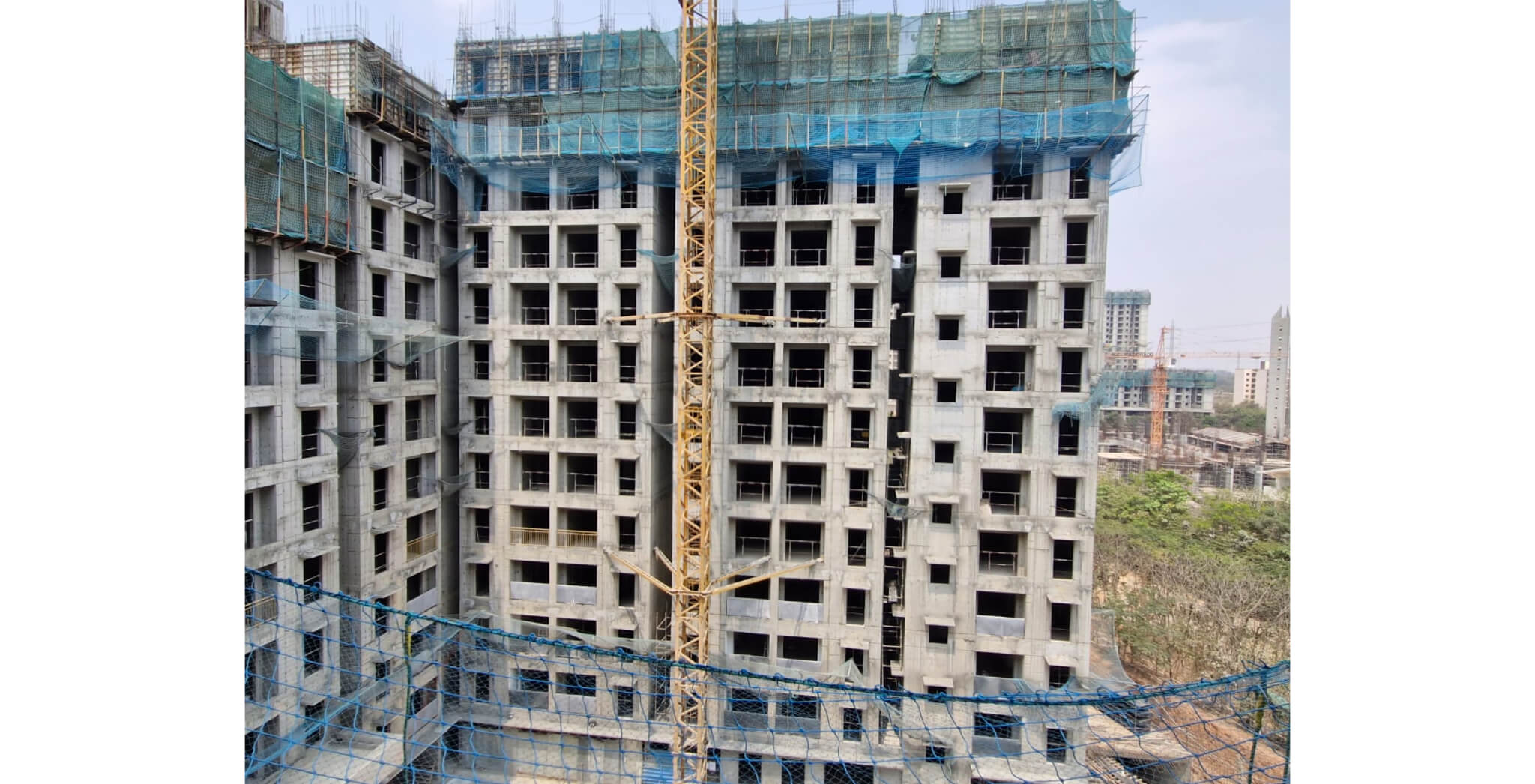  Wing A - 13th floor slab shuttering in progress - Status Images 1