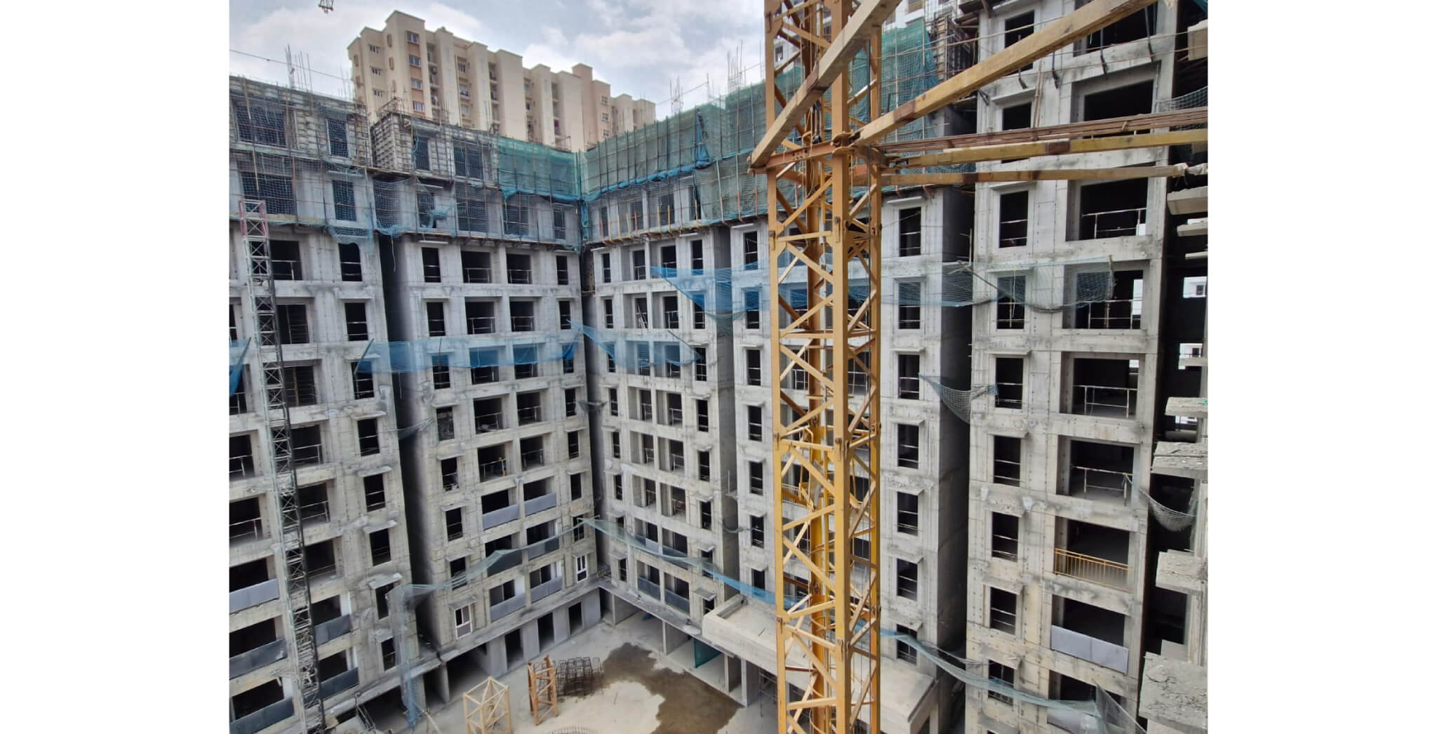  Wing B  - 10th  & 11th floor slab shuttering WIP - Status Images 2