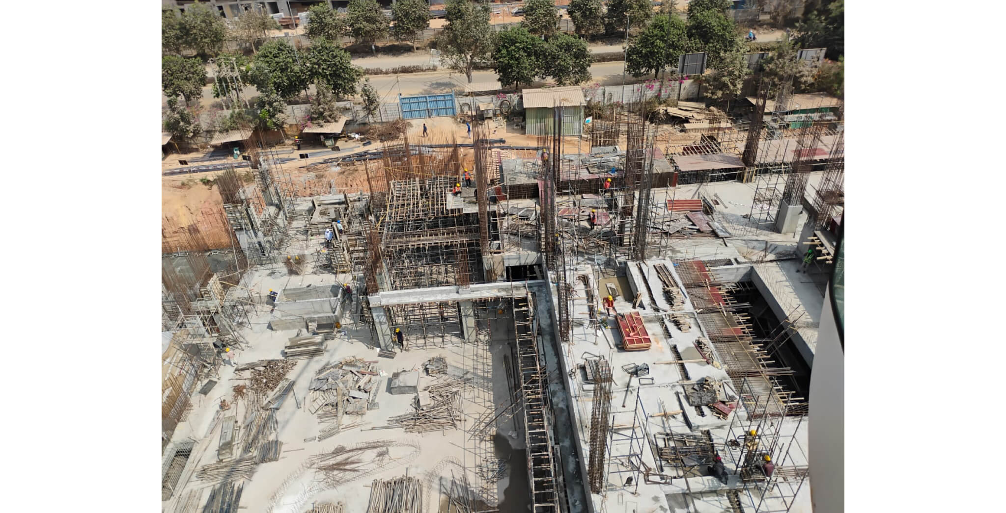  B block wing A - First floor walk slab shuttering work in progress - Status Images 0