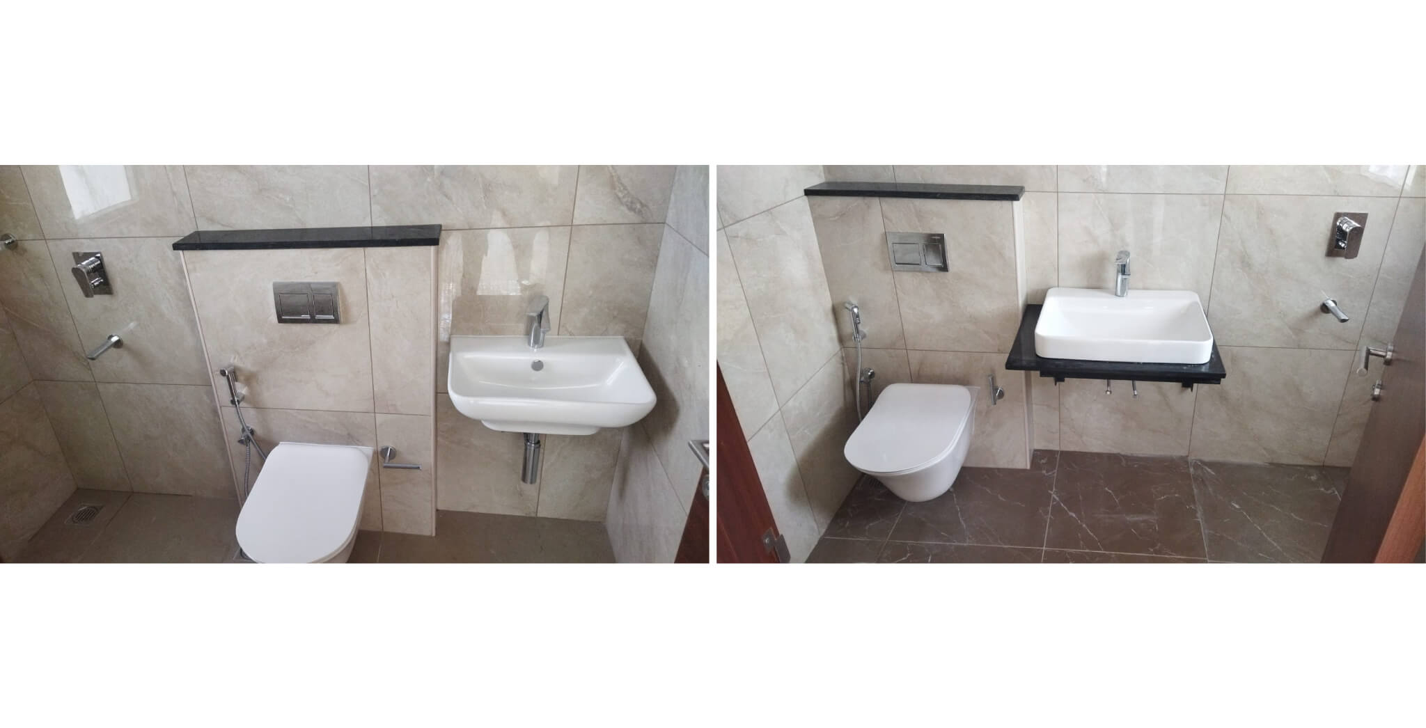 Feb 2026 - Brigade Orchards Fairmont Tower A and B: CP fittings work in progress