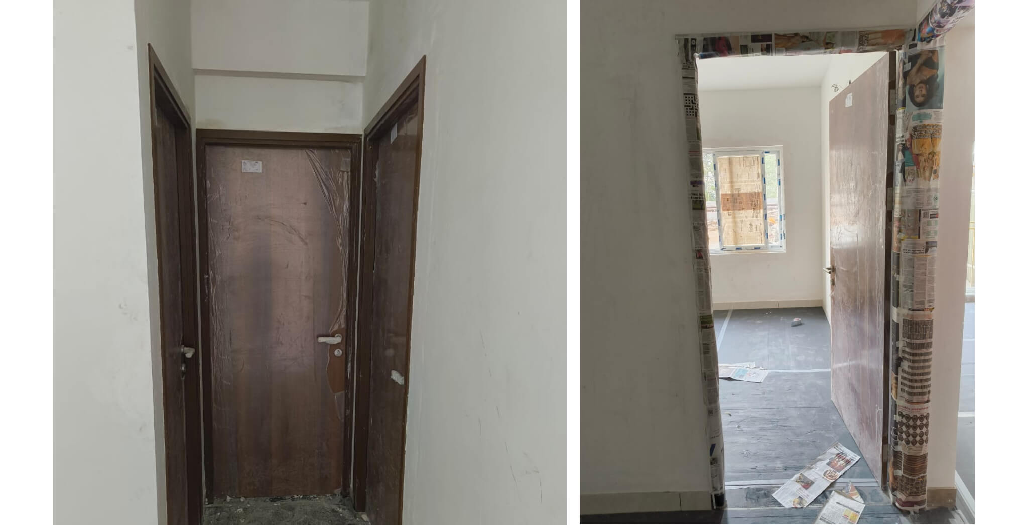 Feb 2026 -  L,K& J | Fixing of Doors Work in progress