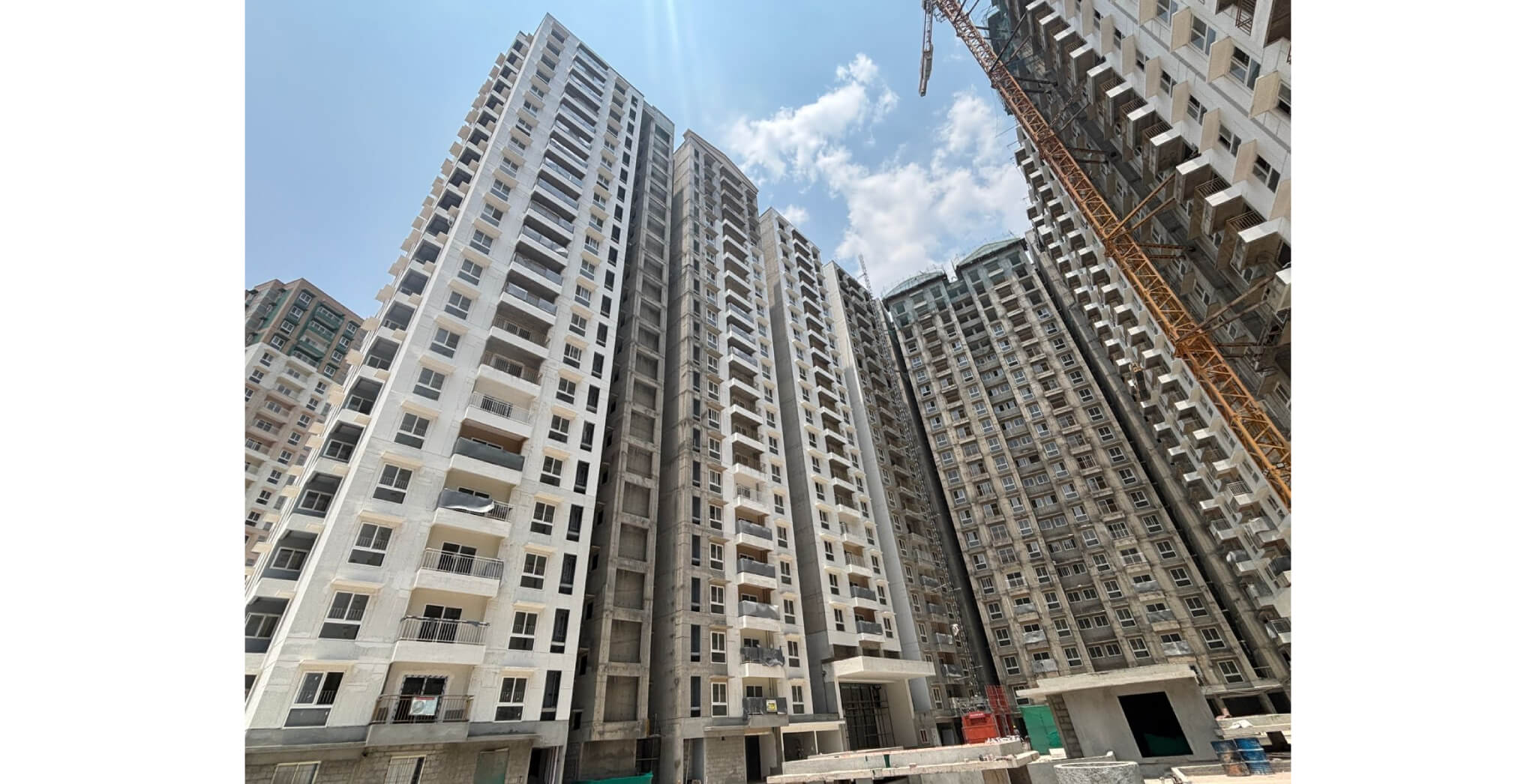  Wing A - Above terrace works - Finishing works in progress - Status Images 0