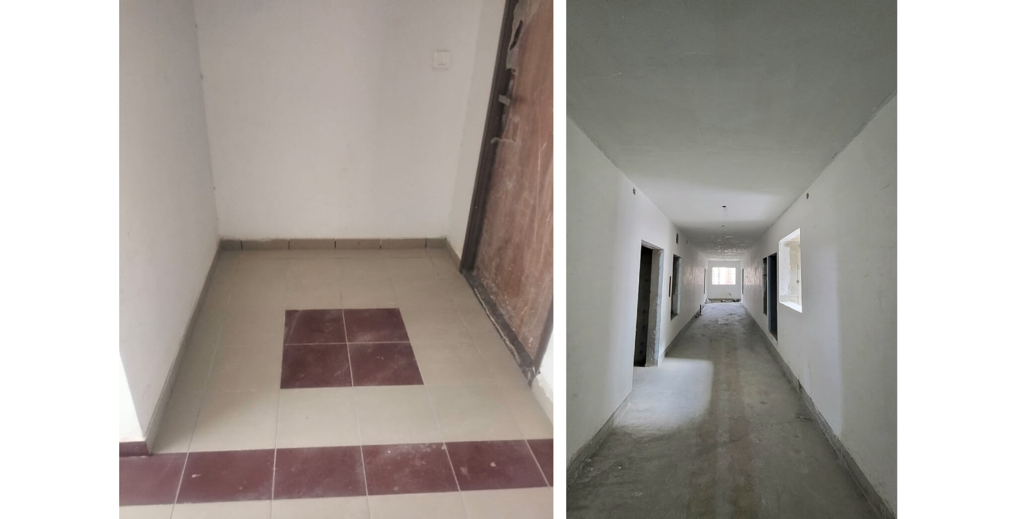  Corridor Tiling and Painting work in progress - Status Images 11