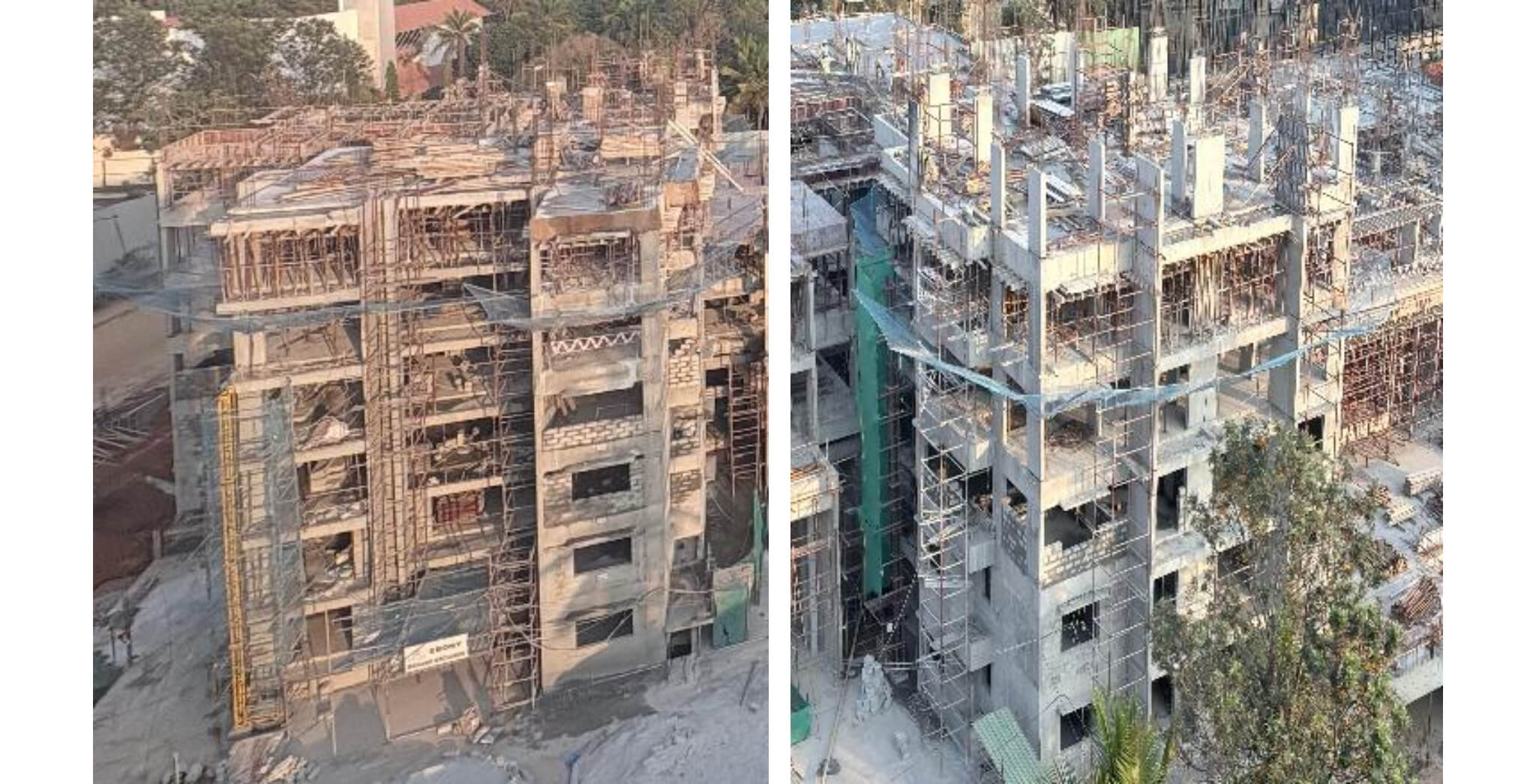 Mar 2026 - Brigade Orchards Ebony: Tower A –5th & 6th floor in progress & Tower B -4th floor in progress