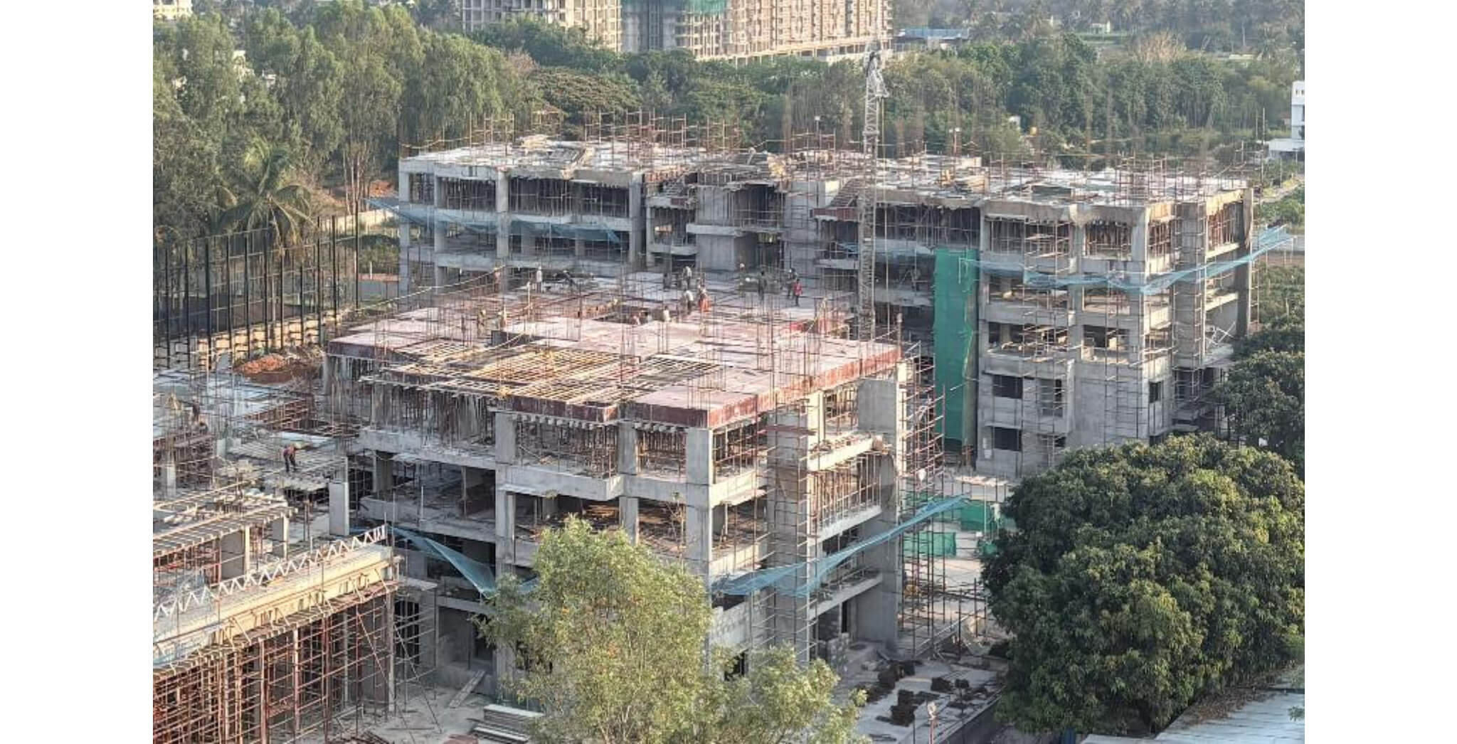 Mar 2026 - Brigade Orchards Ebony: Tower C -3rd Floor in progress &Tower D -4th & 5th floor in progress
