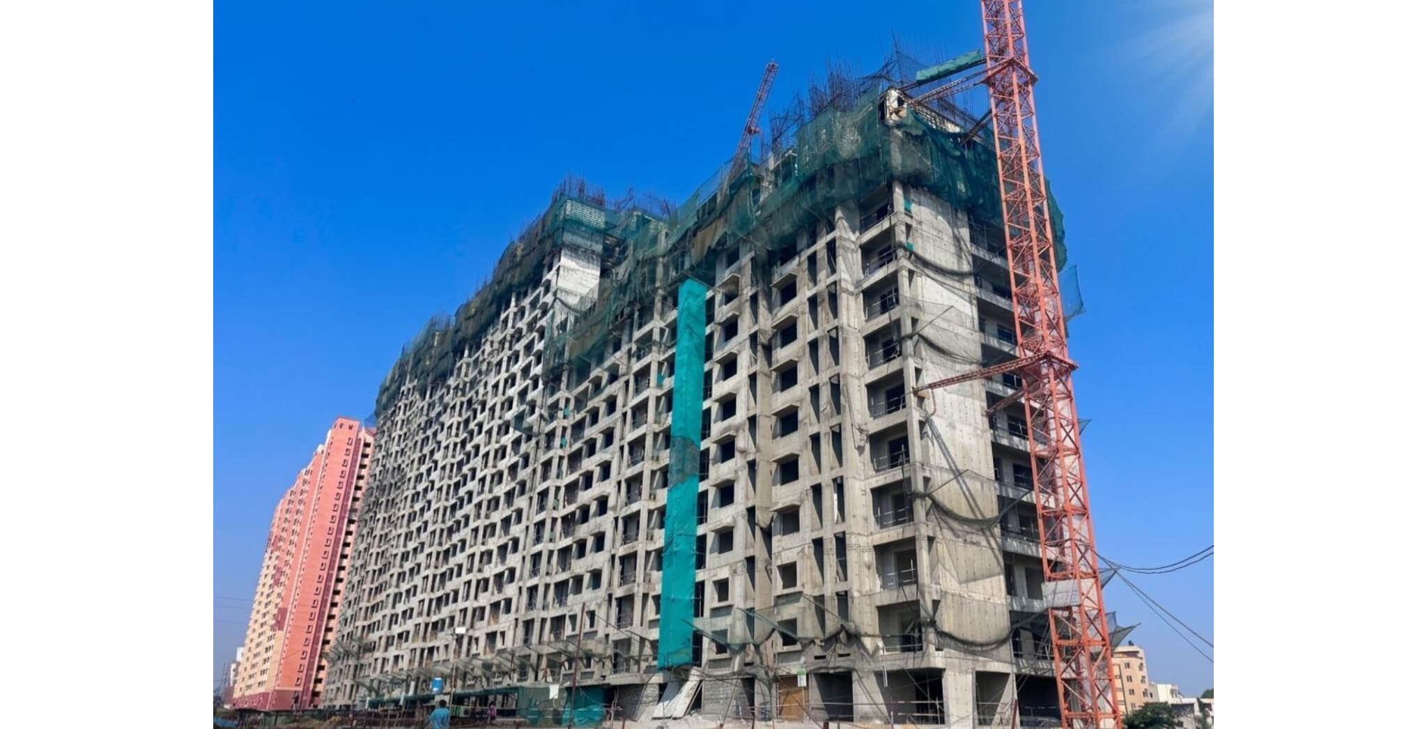 Brigade Valencia Brillio 12th floor slab in progress - Apr 2026