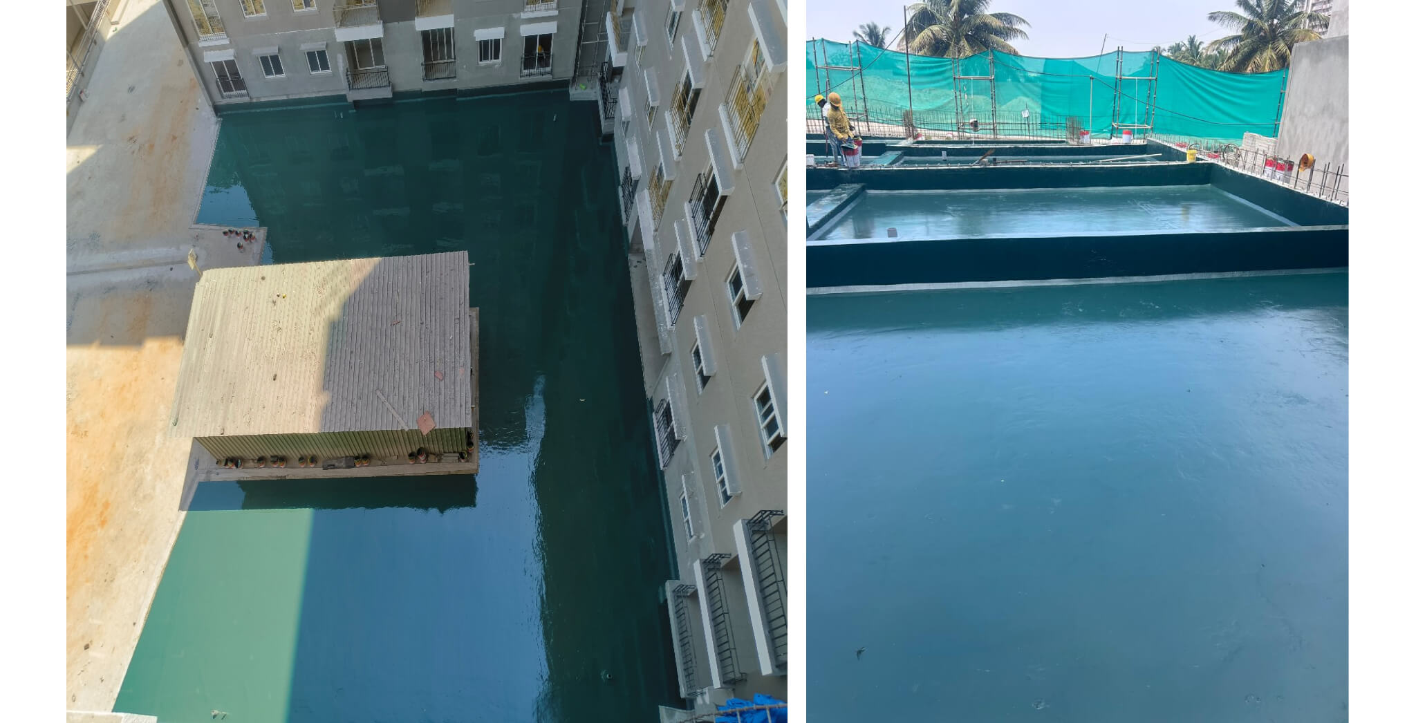 Apr 2026 - Podium Waterproofing work in progress Apr 2026 - Podium Waterproofing work in progress