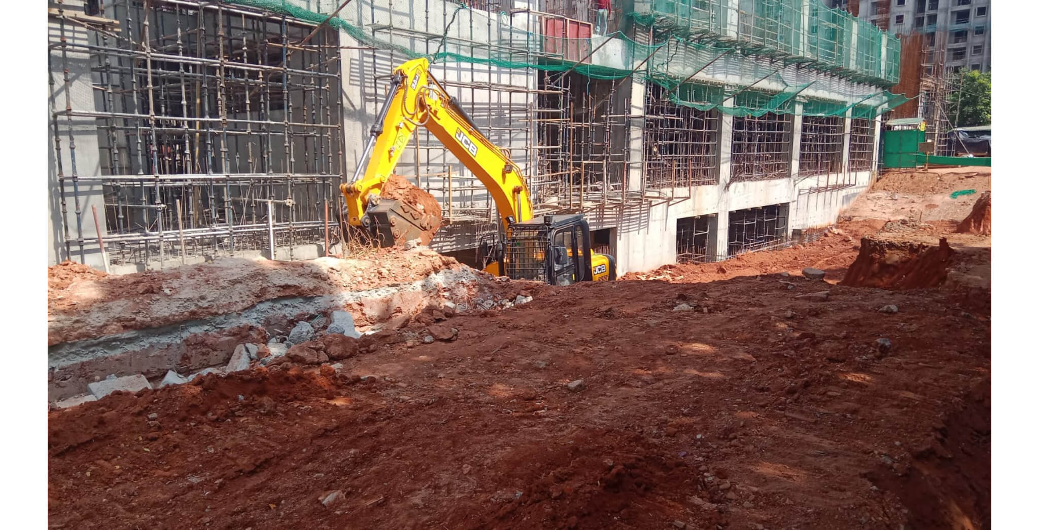 East ventilation shaft | B1-GF excavation work in progress - Status Images 7
