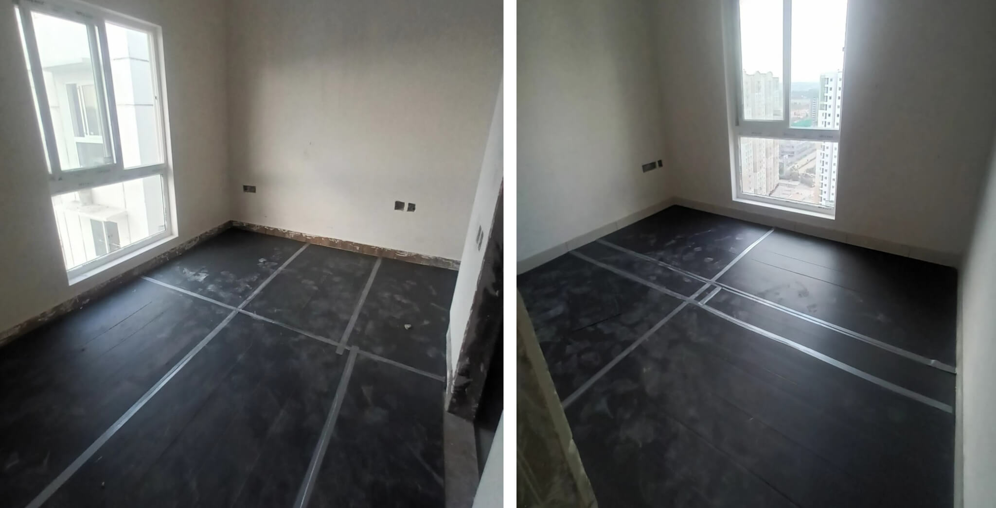  Internal flats Tiling work is in progress - Status Images 2