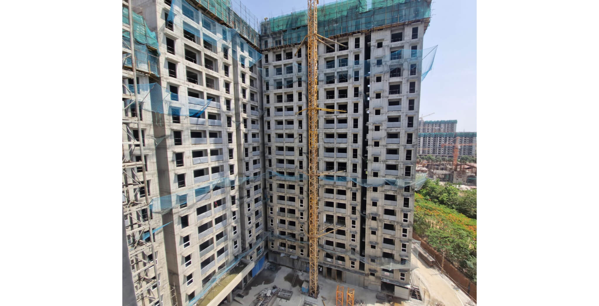  Wing A –  19th floor slab shuttering in progress - Status Images 7