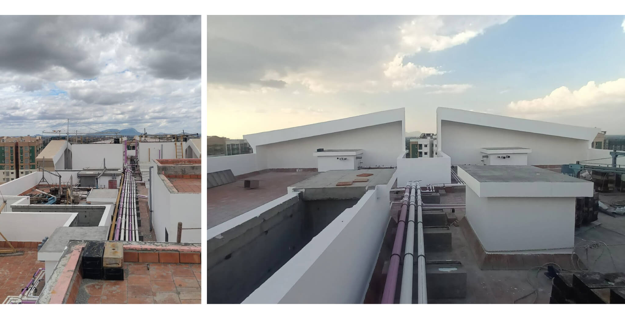  Terrace waterproofing and Terrace Tiling Completed - Status Images 1