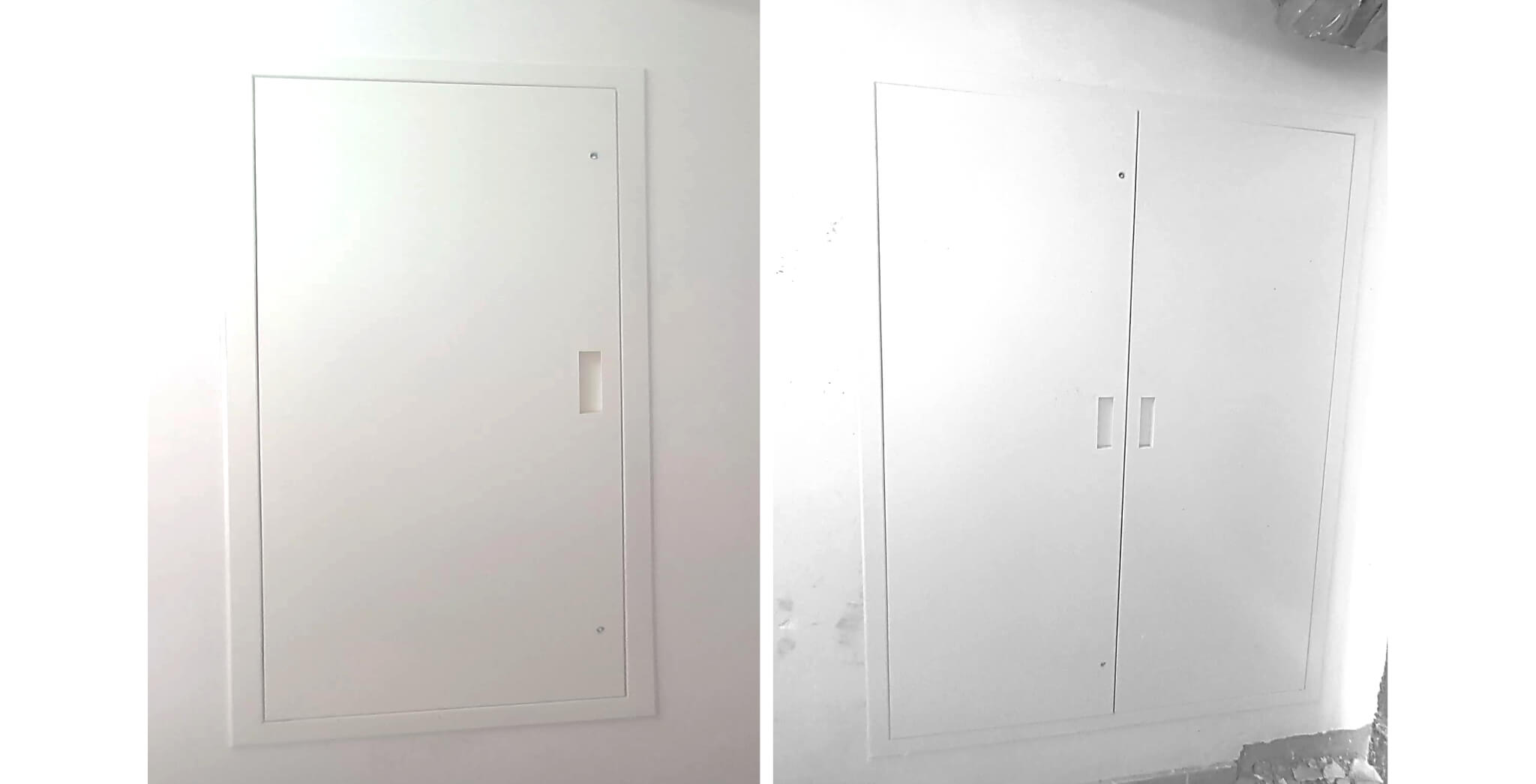  Plumbing and Electrical Shaft Door Installation  work in progress - Status Images 9