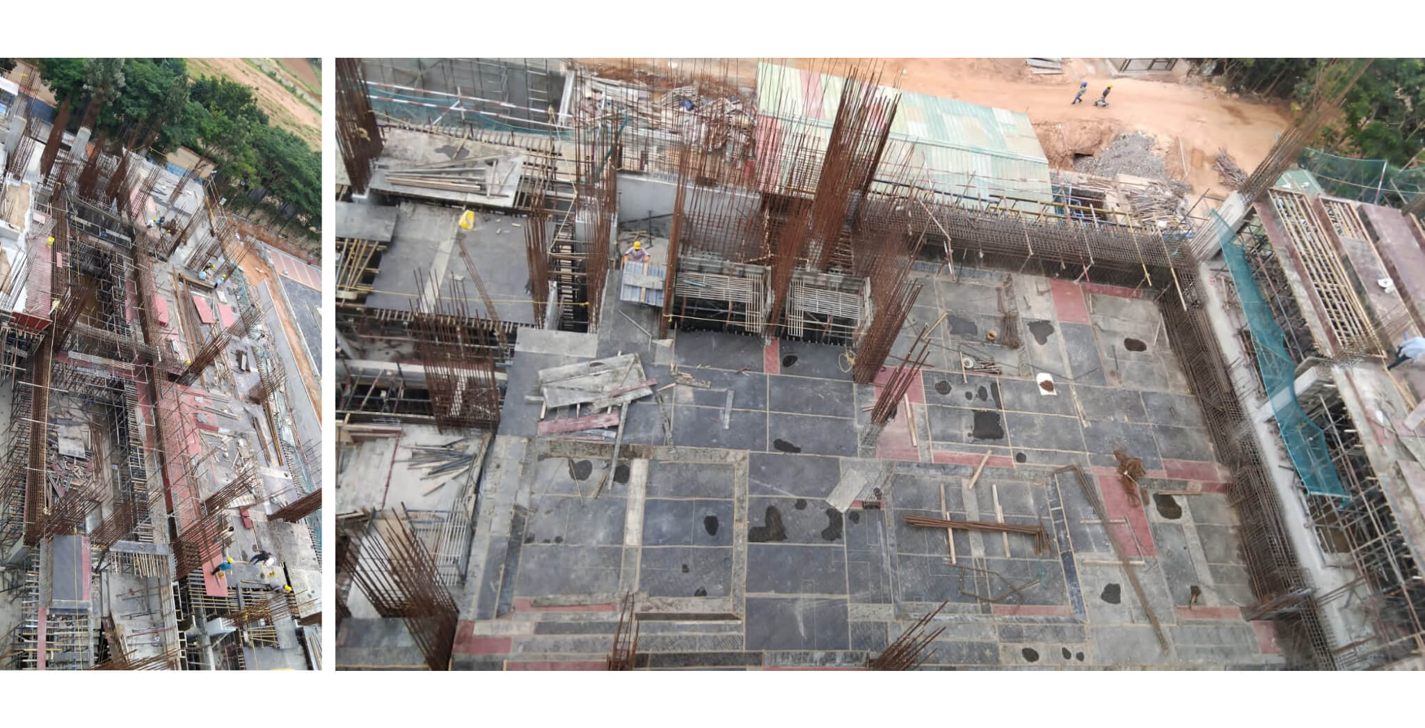  Tower B - 2nd floor slab shuttering & reinforcement work in progress - Status Images 3