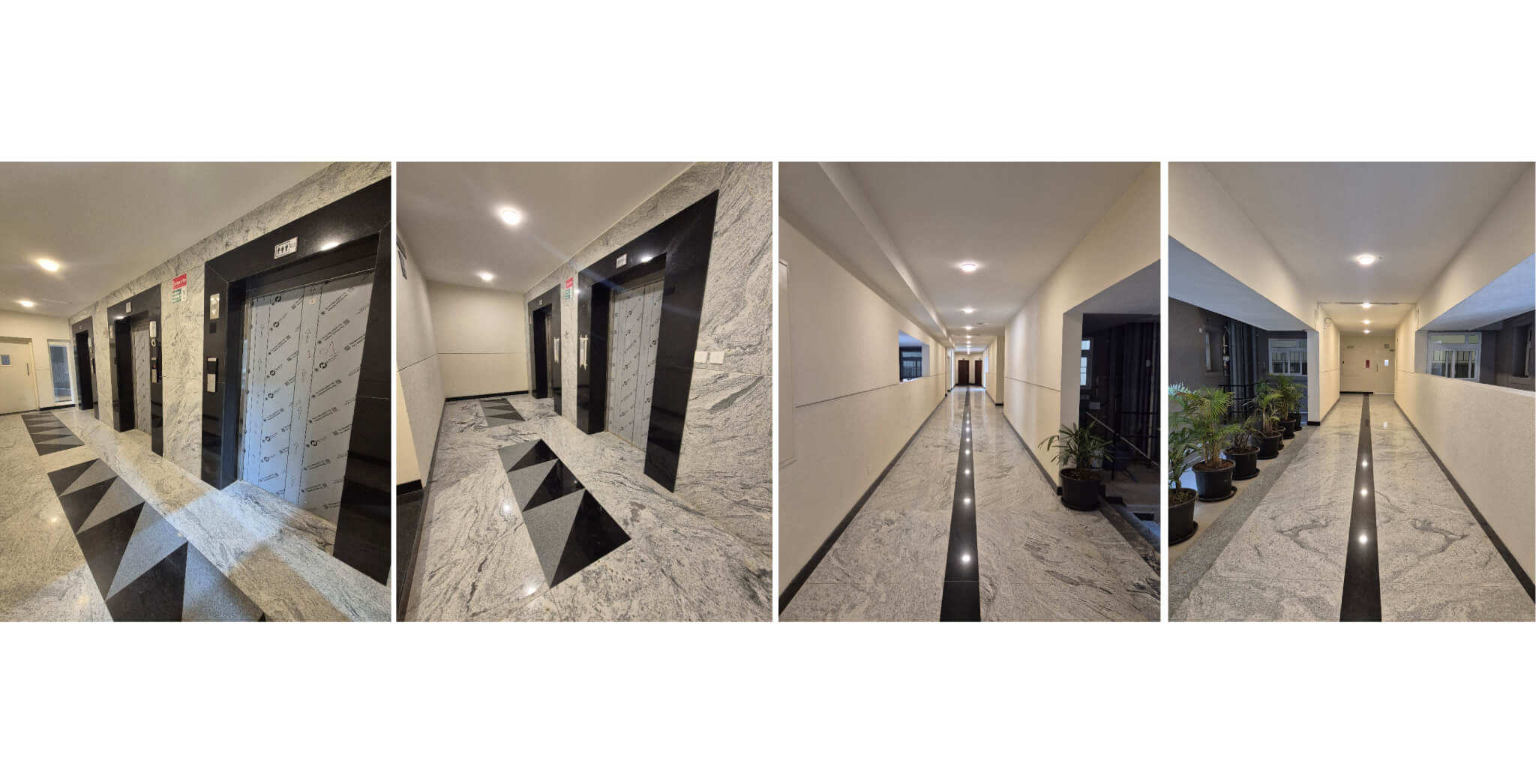 Aug 2026 -  Ground floor lift lobby and corridor tower GHI