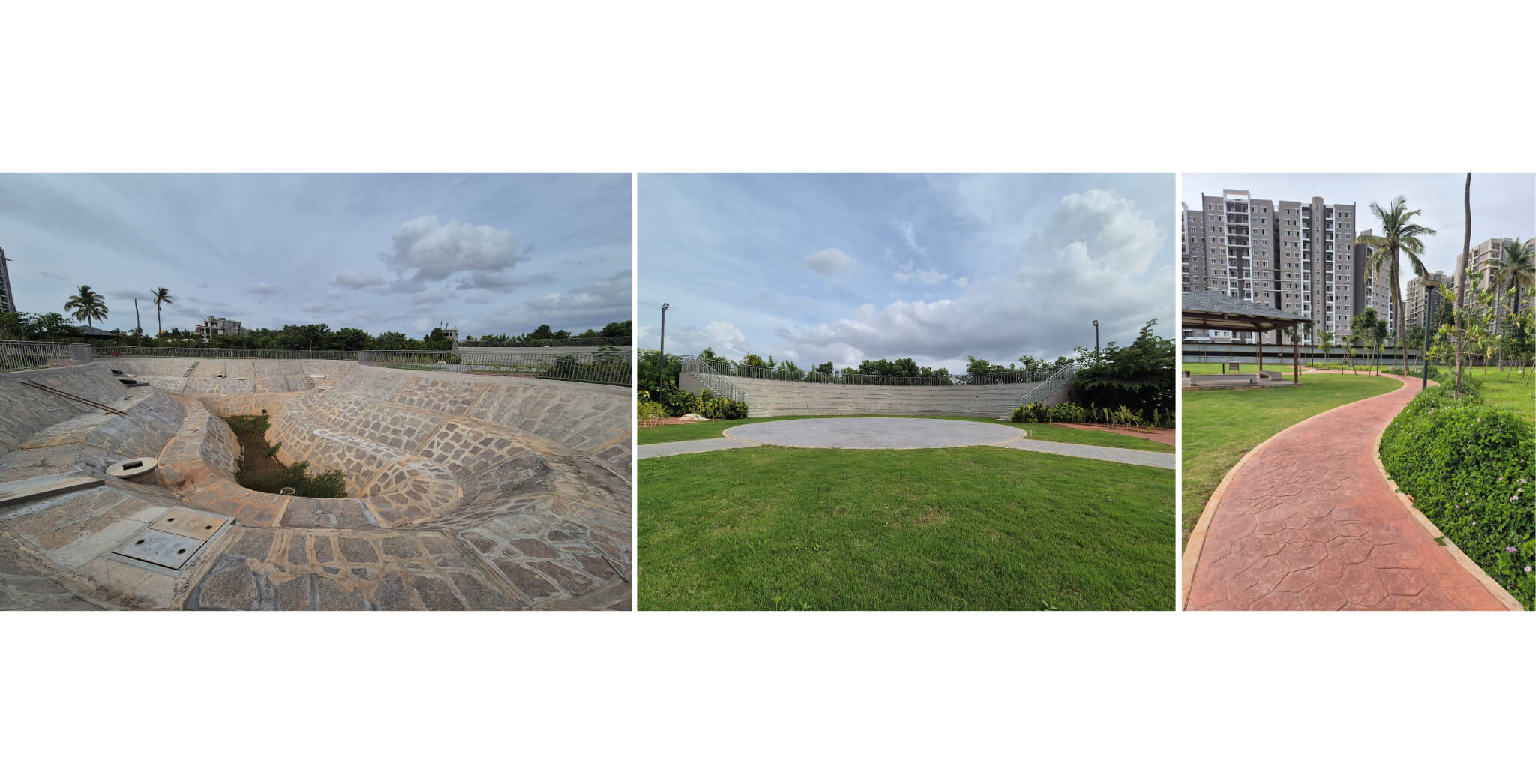 Aug 2026 -  Pond, Amphitheatre & Jogging track