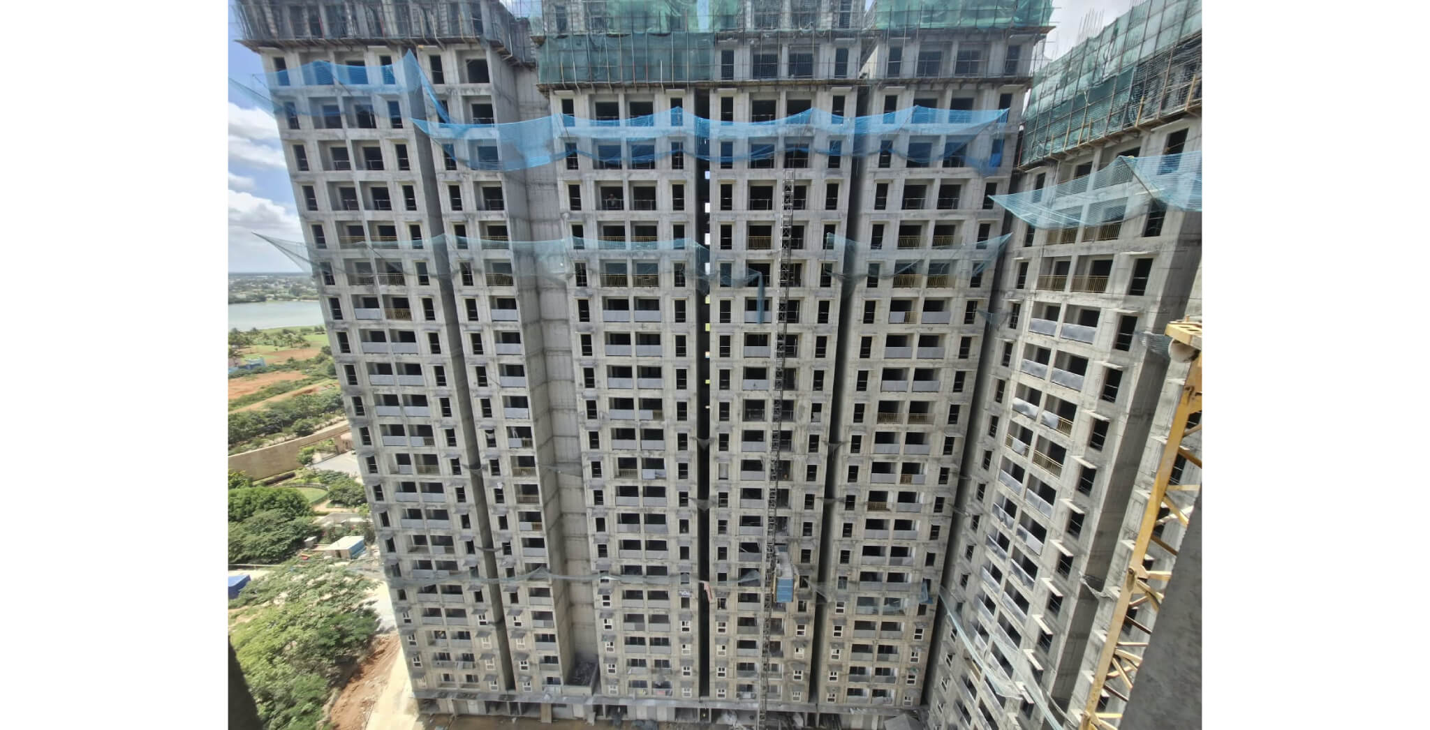  Wing C - Terrace slab completed - Status Images 4