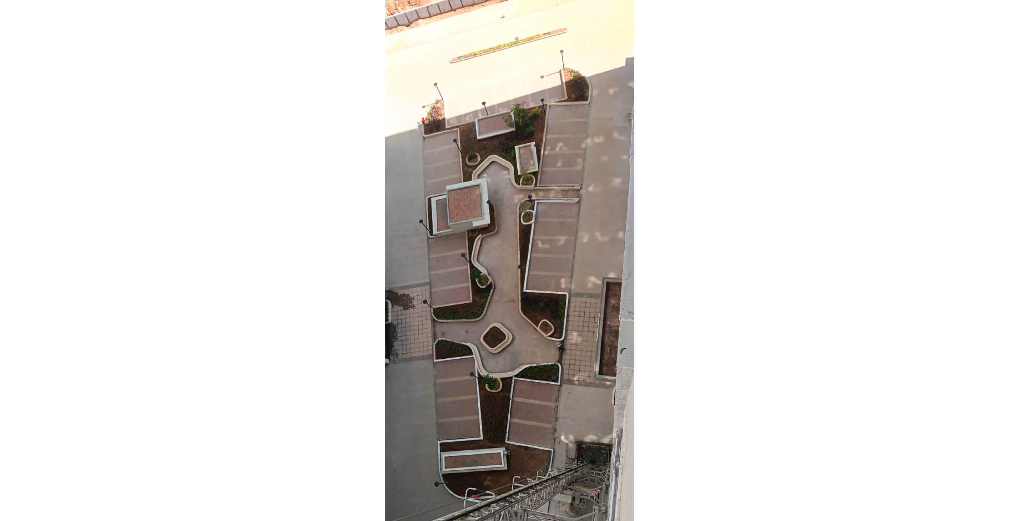  Podium Hardscape and softscape work in progress - Status Images 10